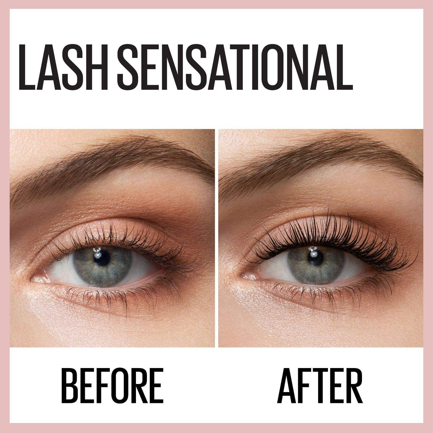 Maybelline New York Lash Sensational Yelpaze Etkili Intense Black Maskara - Ekstra Siyah