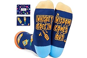 Bourbon Whiskey Vodka Socks: Drink Gifts for Men Women