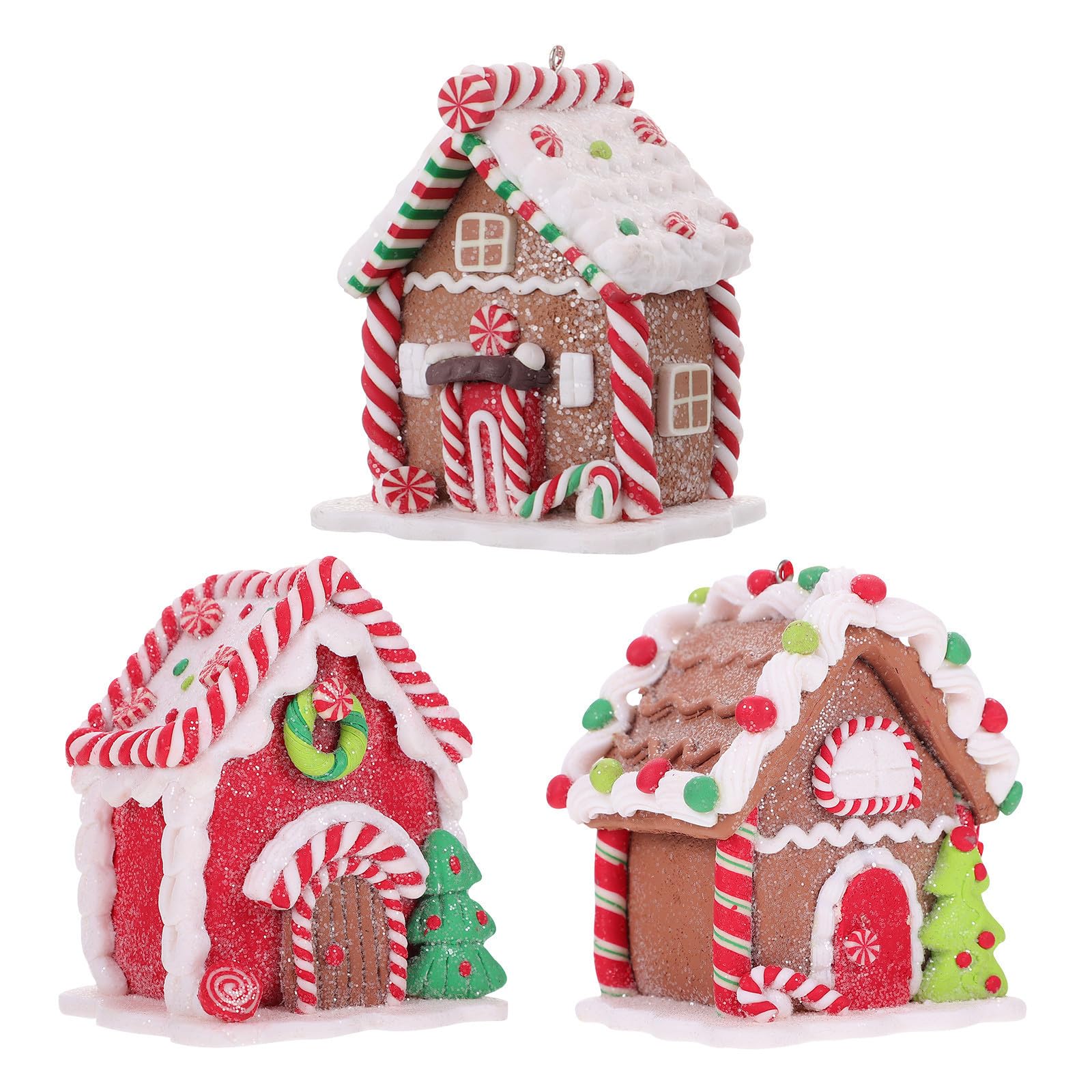 Décoration de sapin de Noël miniature maison d'épice, pour réveiller vos souvenirs d'enfance