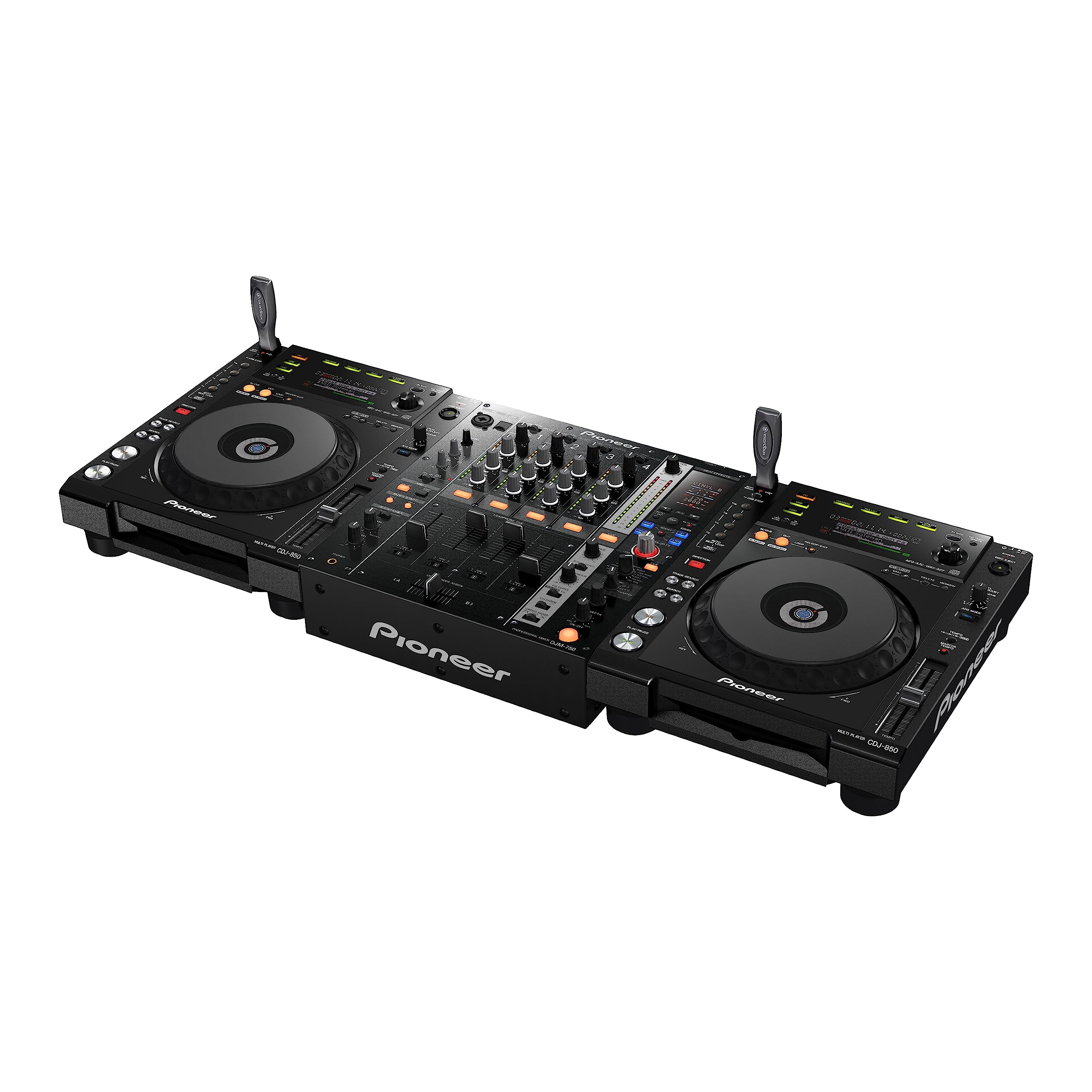 Pioneer DJM750BK - Djm-750 k negro mezclador 4 canales