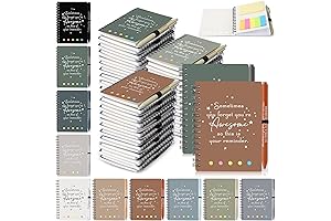 20 Sets Medical Assistant Appreciation Gifts Bulk for Inspirational Spiral Notebook