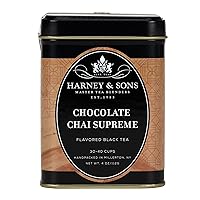 Vista 1 de Harney & Sons Chocolate Chai Supreme, Té suelto, 4 onzas