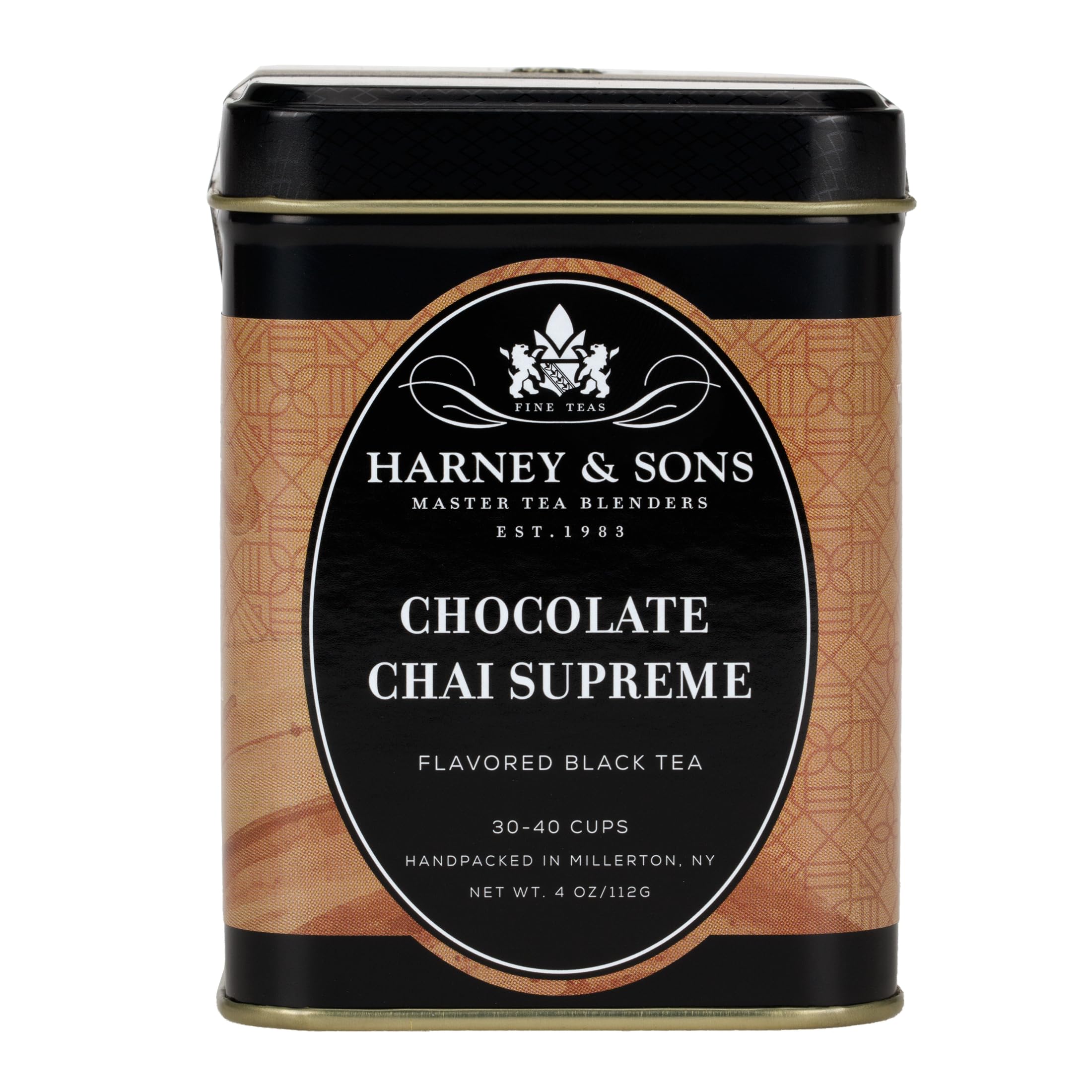 Harney & Sons Chocolate Chai Supreme, Loose Tea, 4 ounce