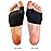 Brison Podiatrist-Designed Metatarsal Pads for Pain Relief Women Men - Ball of Foot Cushions Gel Sleeves Metatarsalgia Mortons Neuroma - 2 Pairs (Black, Large) M 9-11 / W 11-13