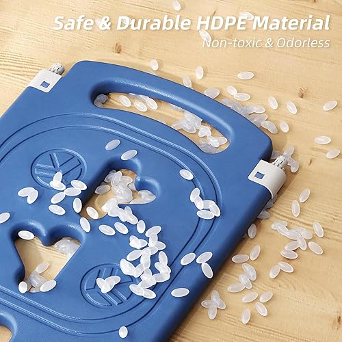 Miniatura 4 de YUFU Corralito para bebés, 14 paneles plegable de seguridad para bebés y niños pequeños, centro de actividades para niños con bloqueo de seguridad,