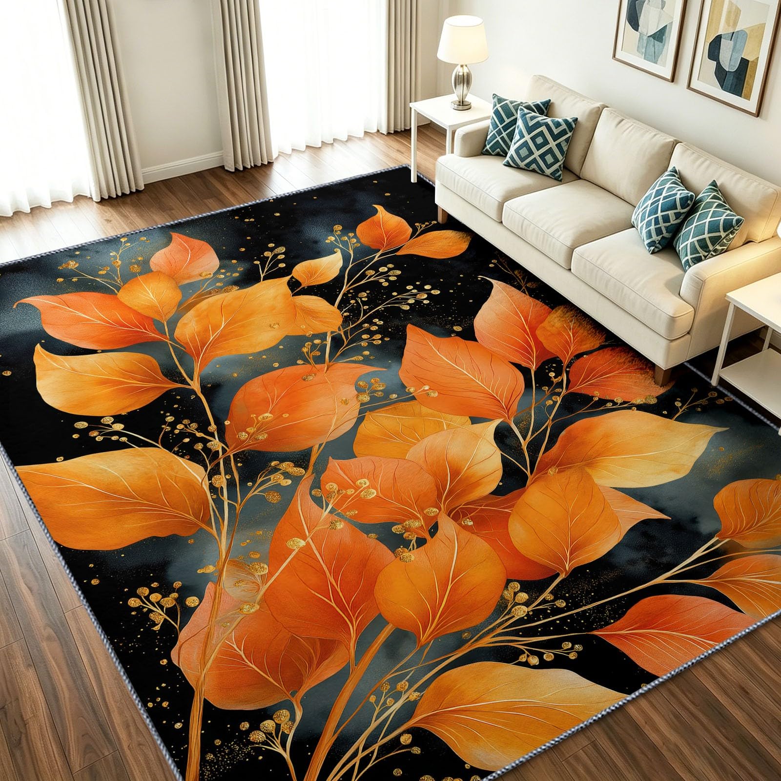 Paillasson 60 x 90 cm noir avec tapis antidérapant de cuisine