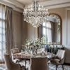 Large Black Crystal Chandelier Light Fixtures, 18 Lights Modern Crystal Chandeliers for Dining Room,Staircase Hallway Living Room Entryway,2 Layers 41 Foyer Chandelier