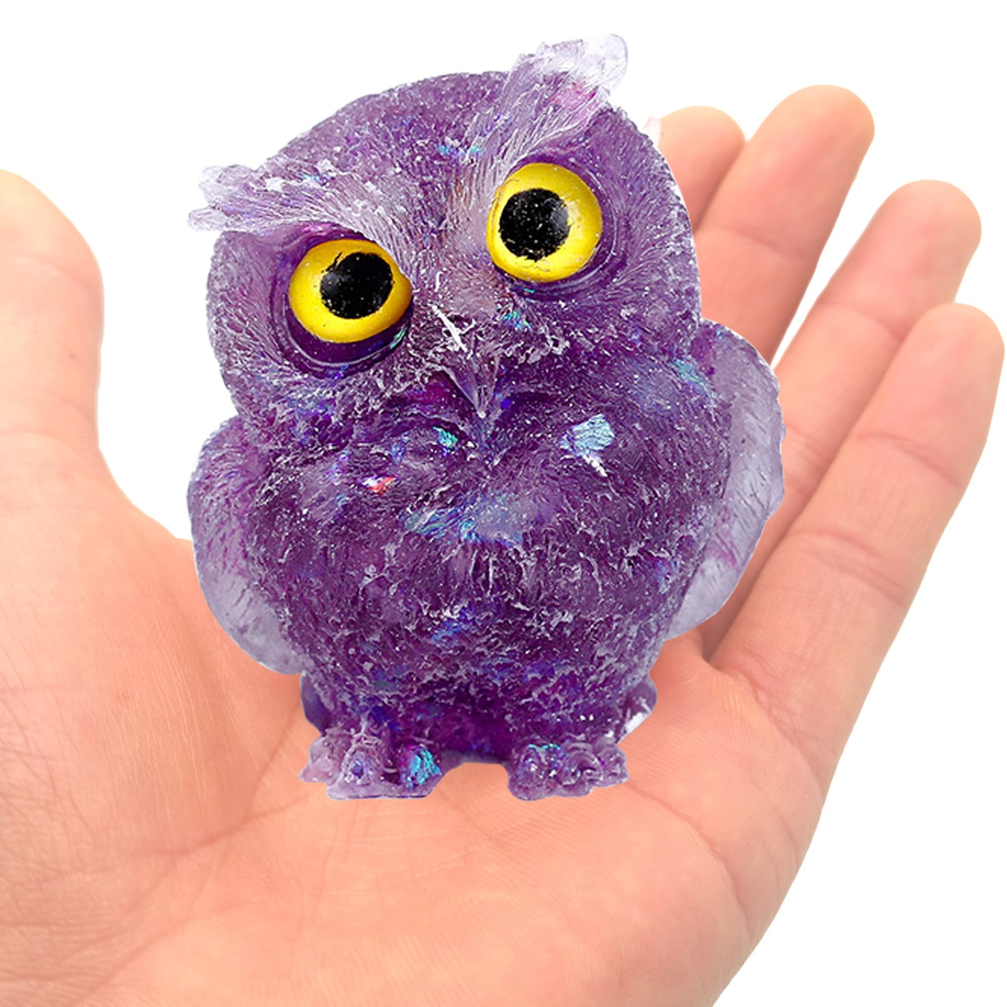 Amazon.co.jp: DIYOMR 2.4インチ フクロウ像 レイキ スピリチュアル