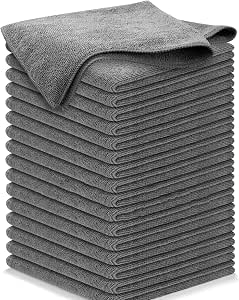 Paño De Limpieza Multiusos Azul – 6 Piezas – Alta Absorción Y Resistencia – Hecho En EE. UU.