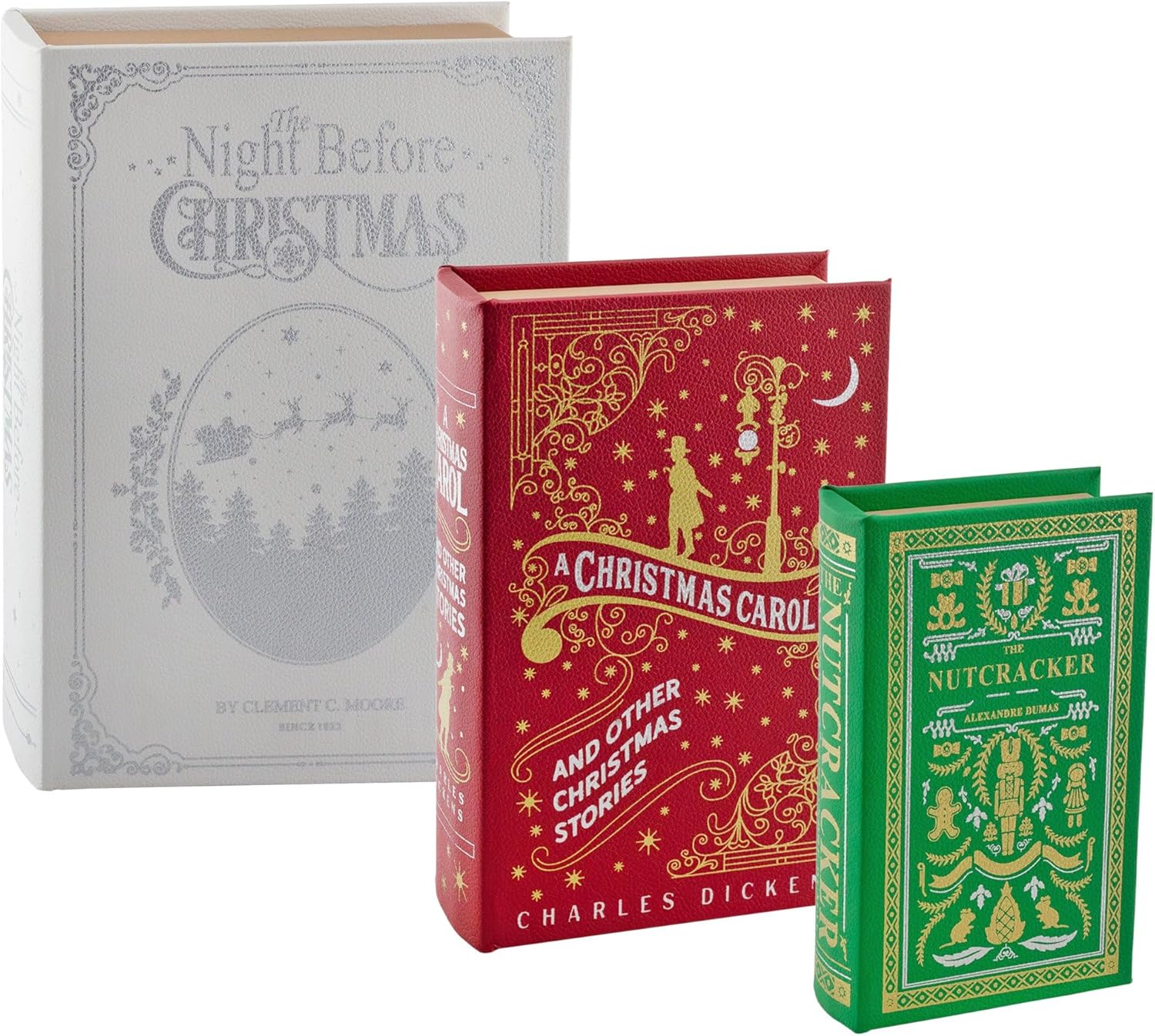 Decorae Magic Nesting Christmas Books (Set of 3); Russian