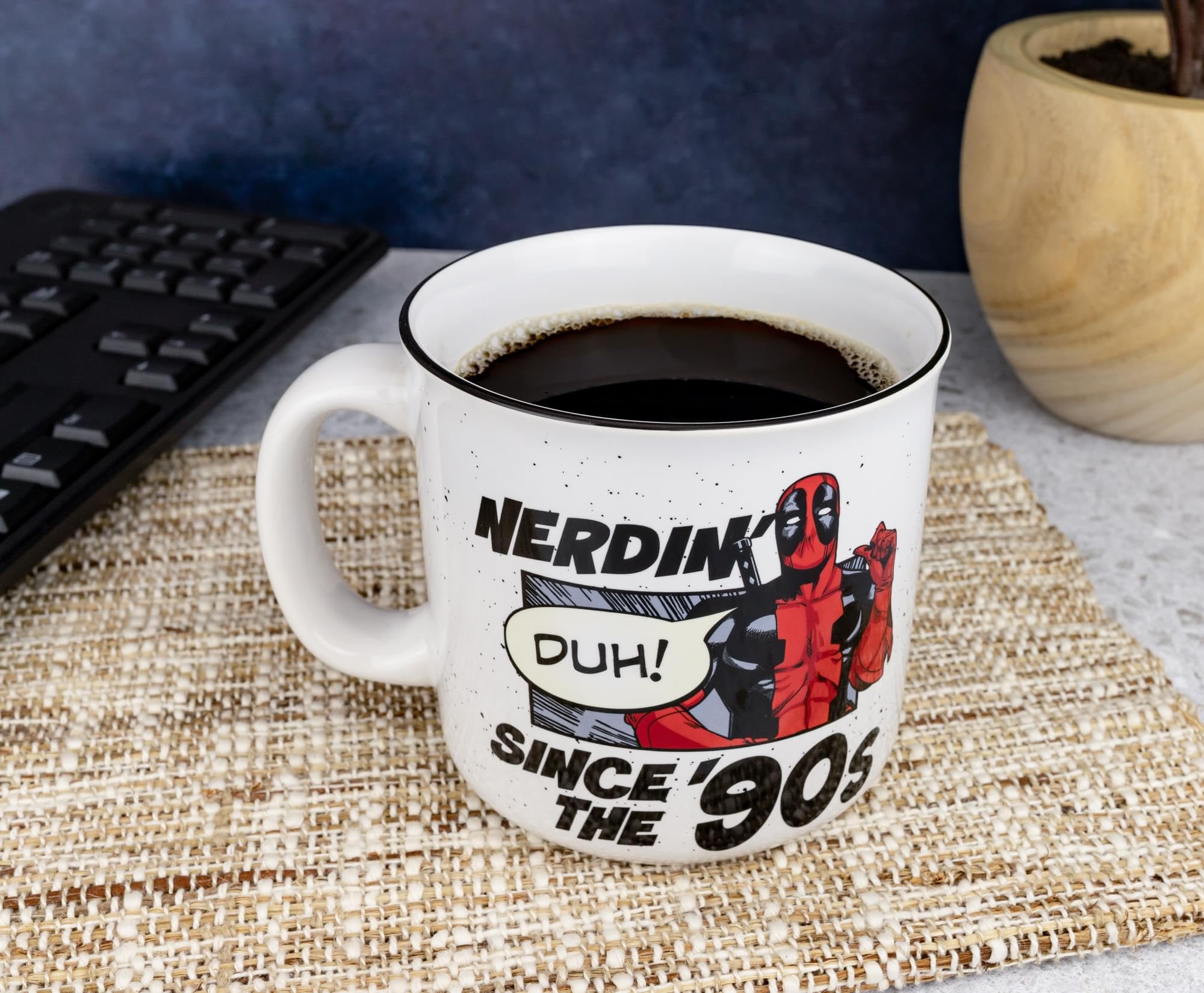 Pyramid International Deadpool Nerd-Tazza in Ceramica, Multicolore, 7