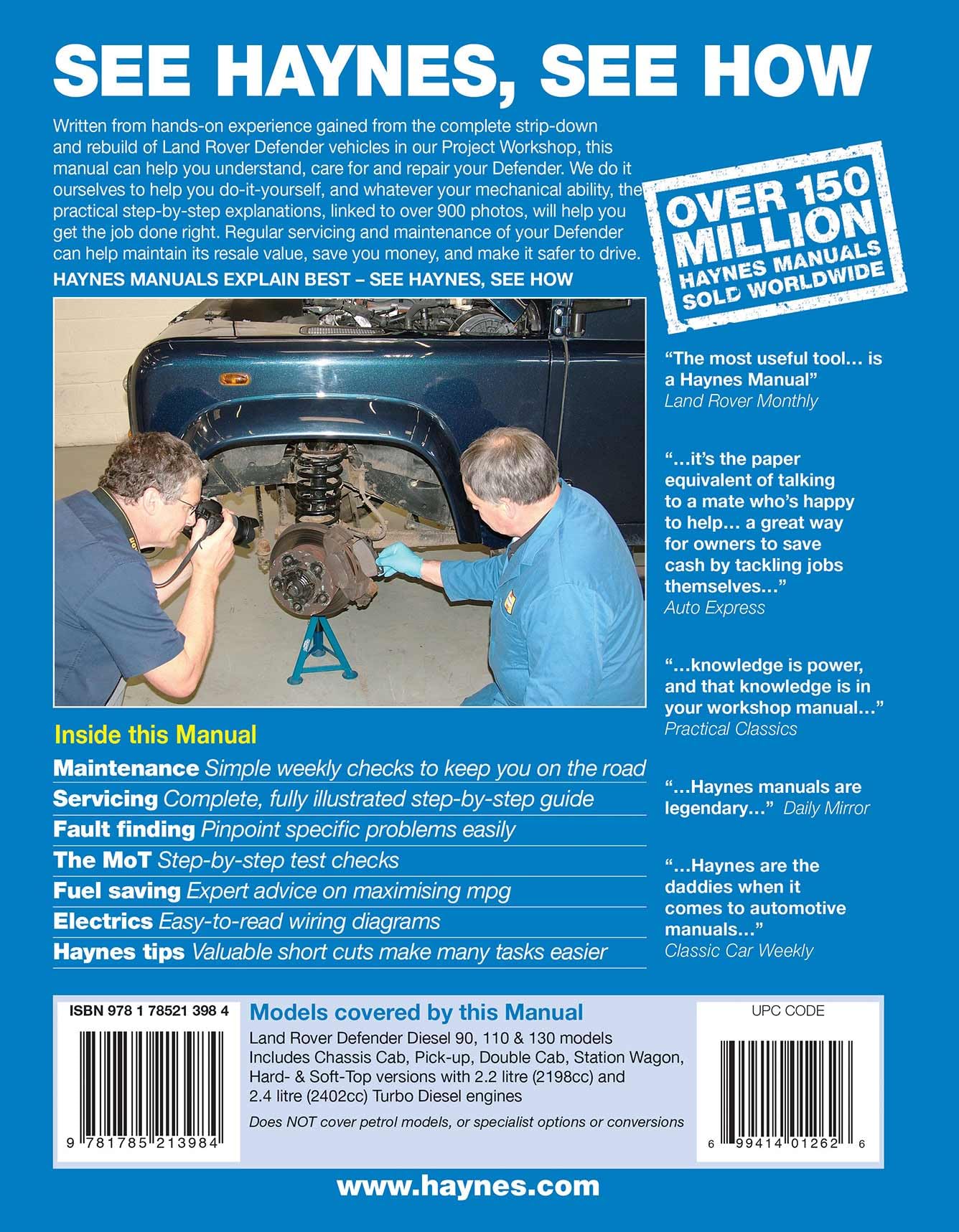 Land Rover Defender Diesel (Feb '07-'16) 56 - 16