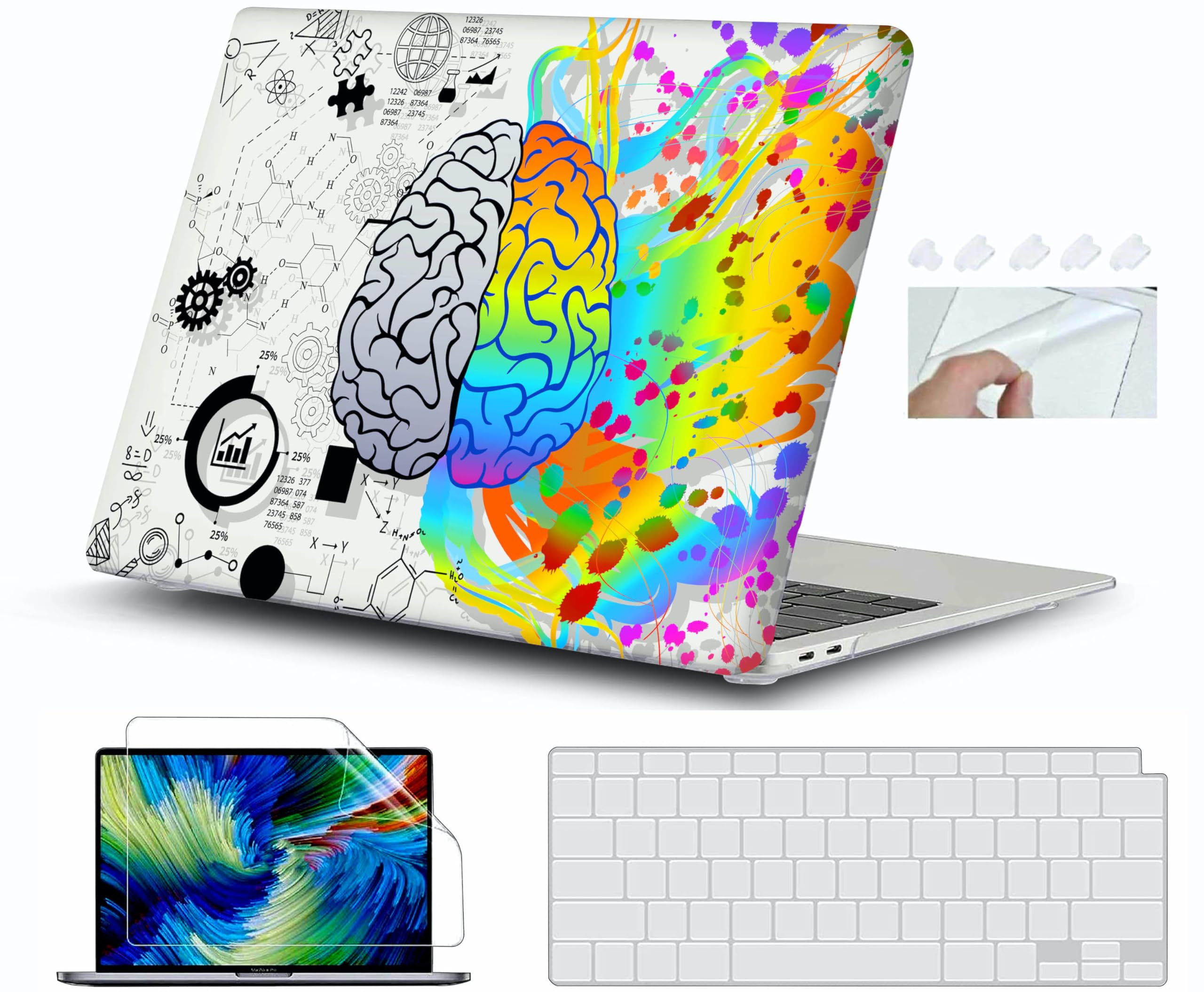Gioia Bazaar Case for MacBook Air 13 inch A1466 & A1369 Older Version 2010-2017 Release Crystal Clear Case with Liquid Retina Display, Plastic Hard Shell(Design40) (B0D12PF9FL) Amazon Price History, Amazon Price Tracker