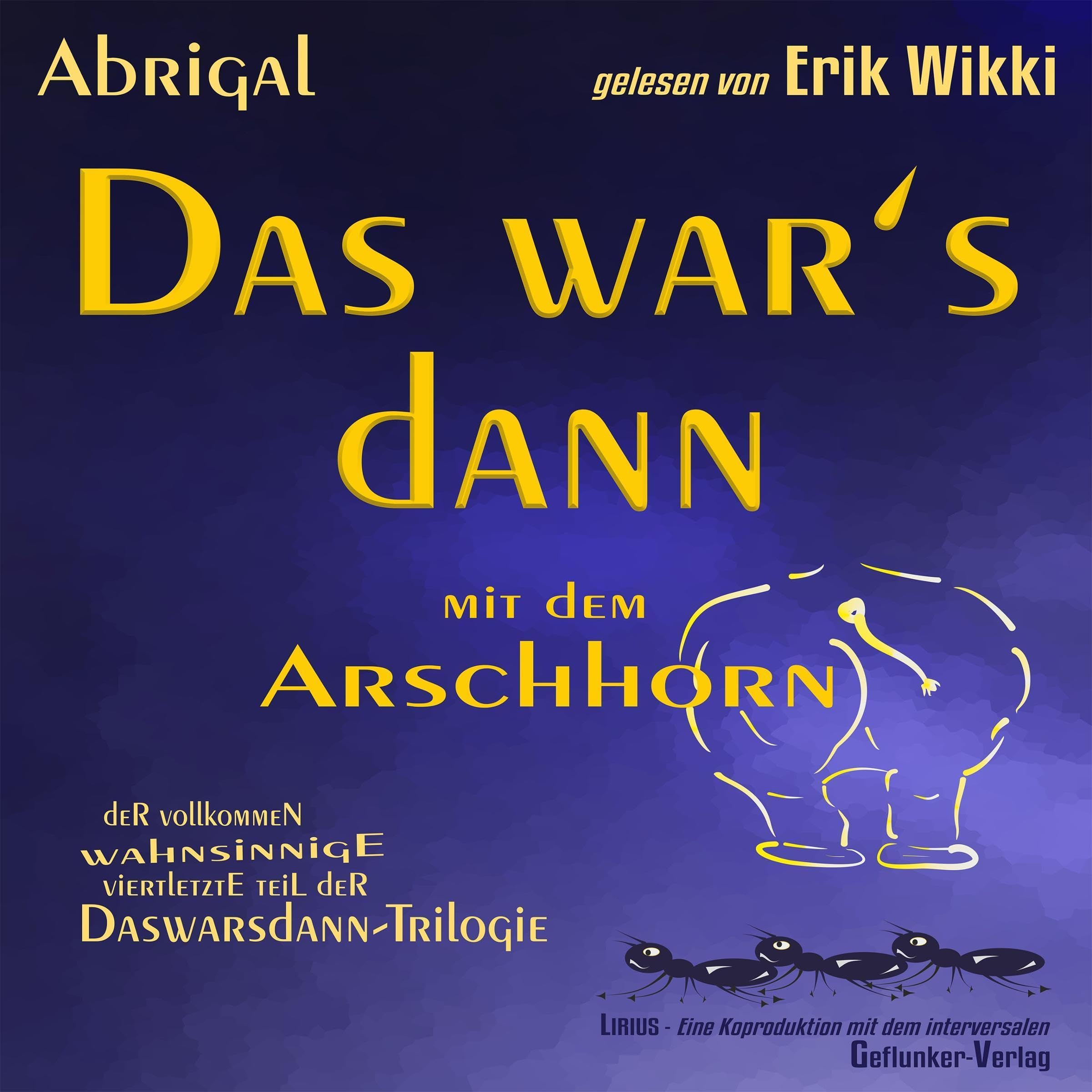 Cover art for Das war's dann mit dem Arschhorn