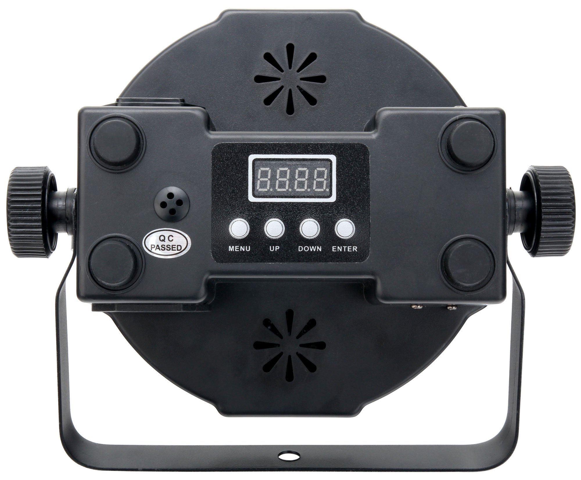 Showlite FLP-144 Scheinwerfer SET inkl. DMX Controller Master Pro USB, Licht-Traverse und Kabel (LED-Spots, Lichttechnik, Komplettset, Stativ, DMX-Kabel, 1m, 3m)