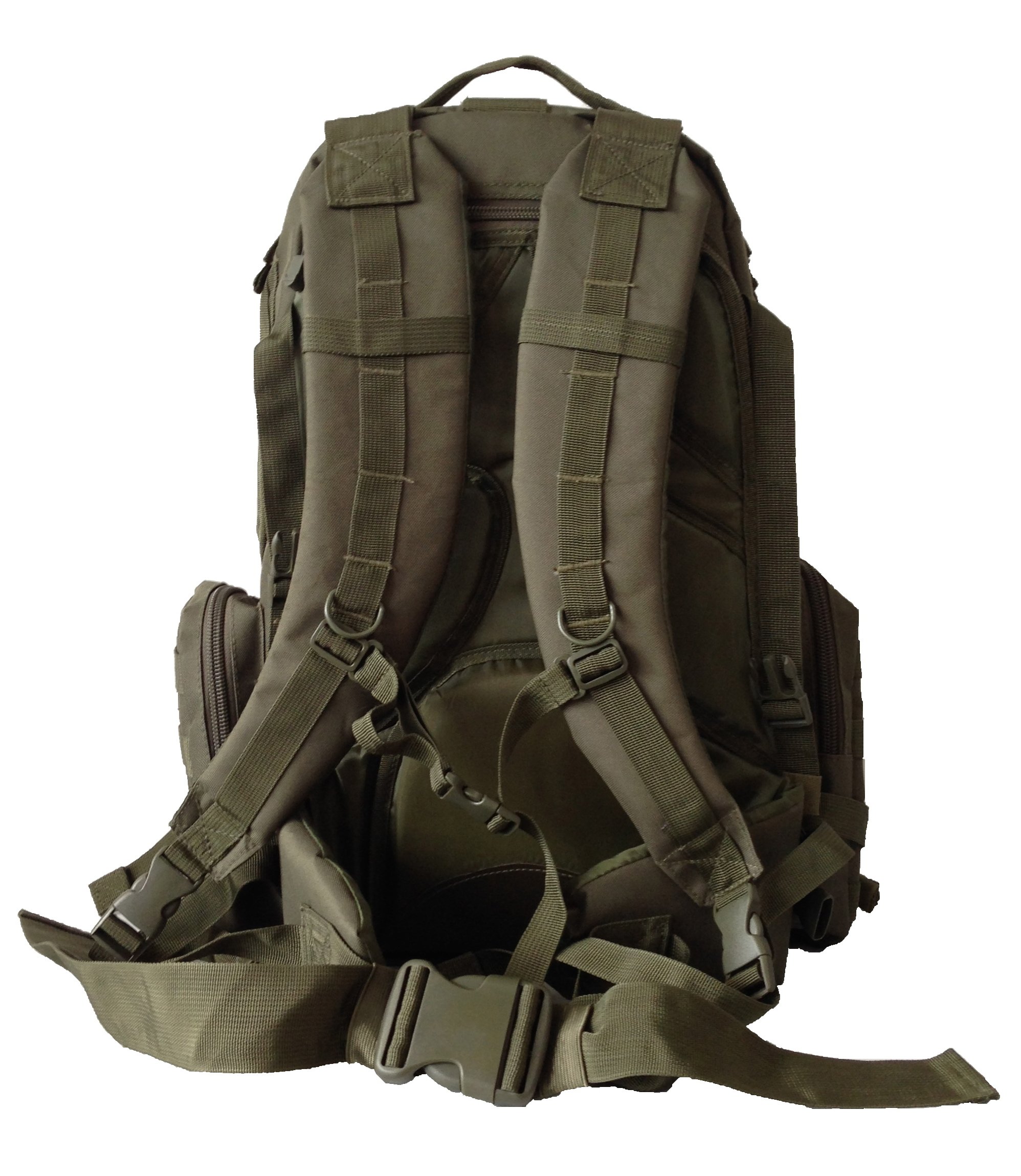 ALGI Zaino Militare Impermeabile Tattico Large 70 Litri Verde