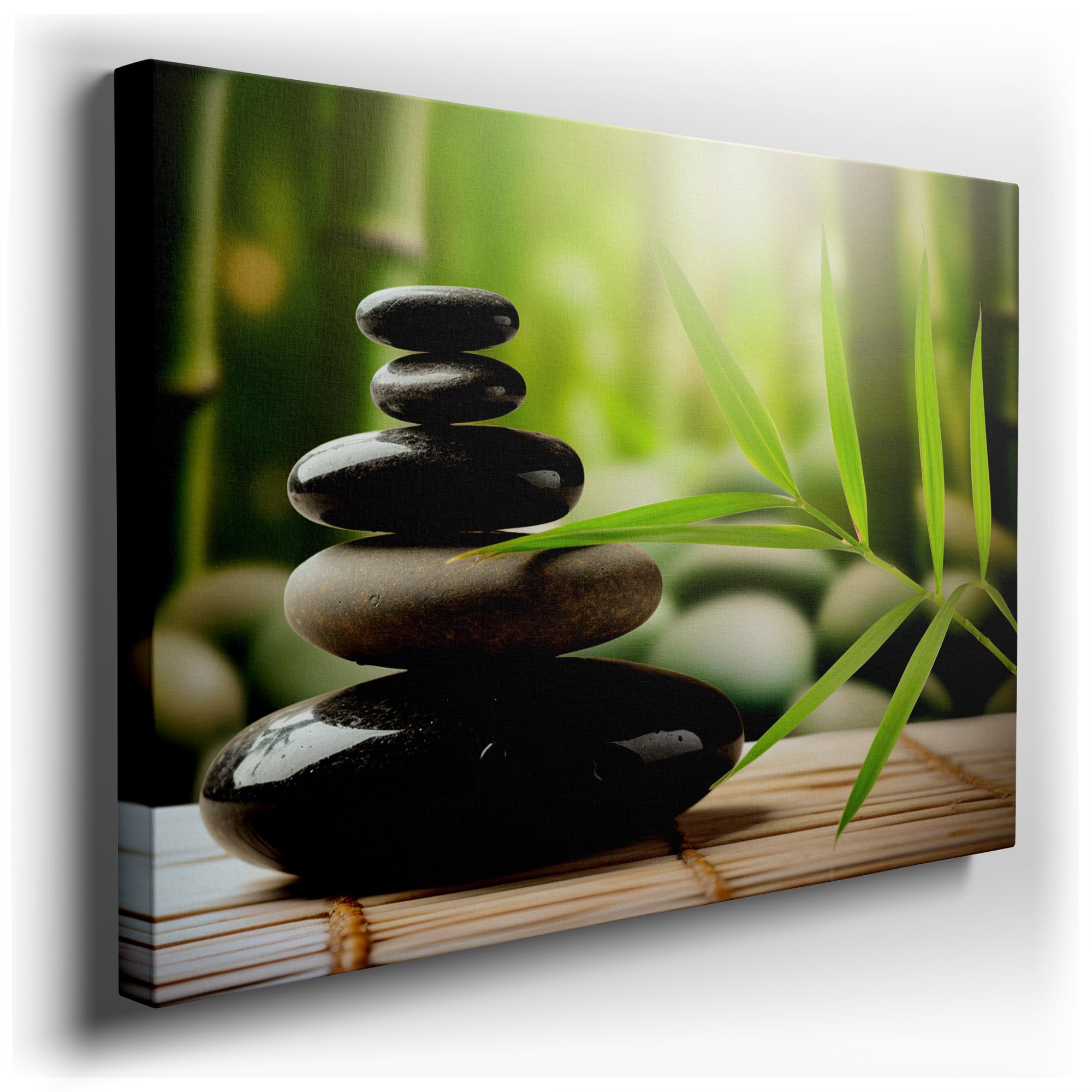 Amazon.com: Canvas for Living room. Zen Balance - Stacking Stones