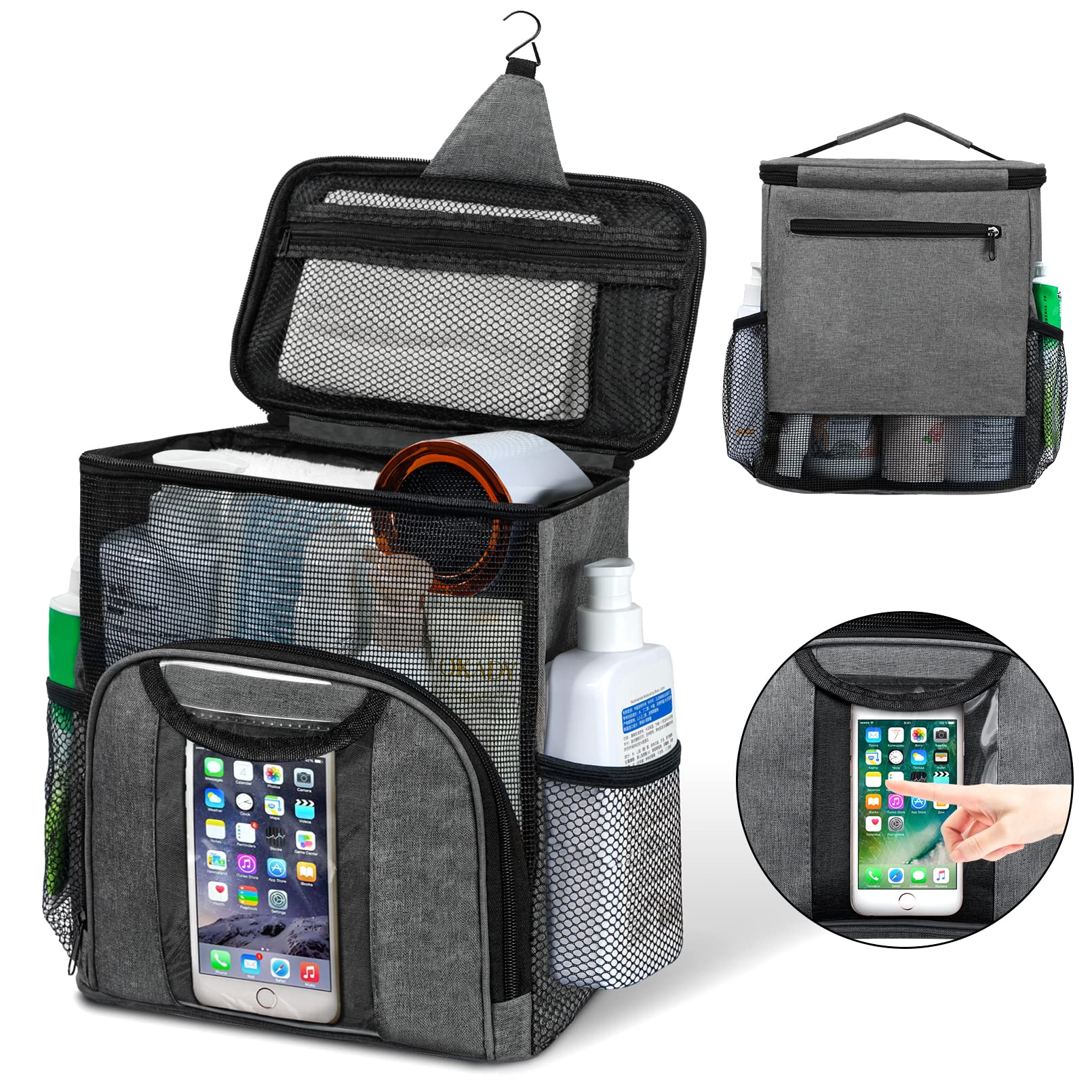 Attmu Mesh Shower Caddy Portable Tote