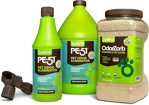 Vista 9 de Paquete de iniciación - Desodorizador de patio trasero - Eliminador de olores de orina para mascotas - Uso al aire libre - Eliminador y desodorante