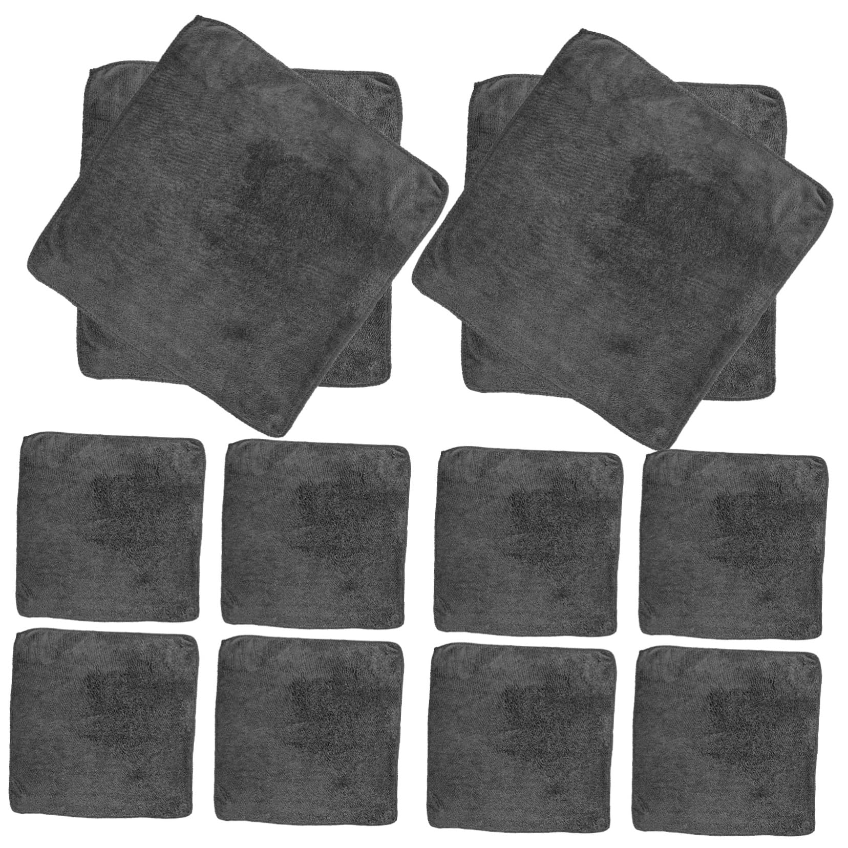12 Piezas Paños de Microfibra Reutilizables Absorbentes, para Limpieza