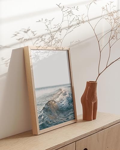Miniatura 4 de HAUS AND HUES Arte de pared y póster de olas del océano, carteles de olas del océano y arte de playa, póster de olas de océano, póster de olas y