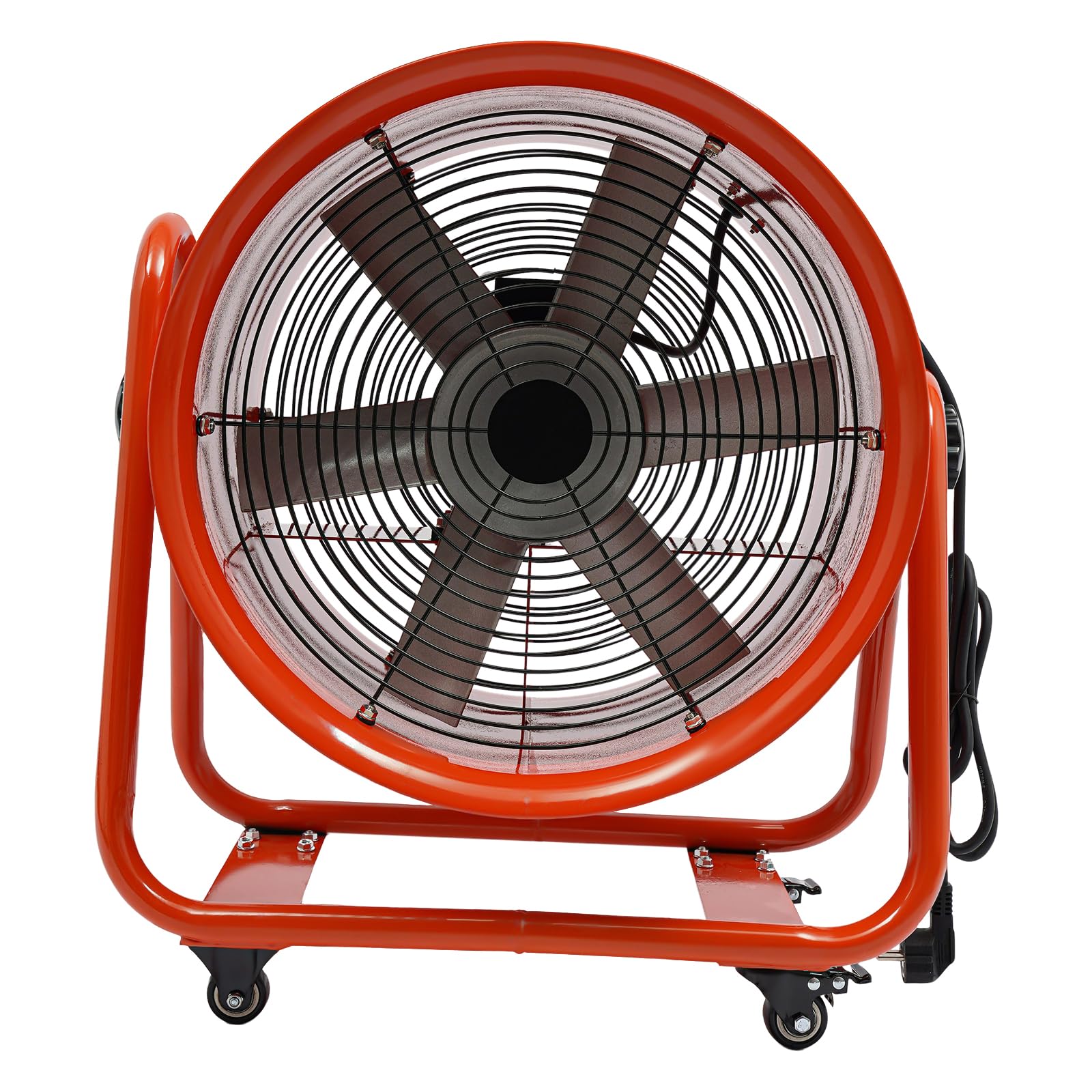 Ventilatore a tamburo, ventilatore industriale, 15000 CFM, inclinazione regolabile a 90°, ventilatore a pavimento, macchina eolica per magazzino, officina, fabbrica, cantina