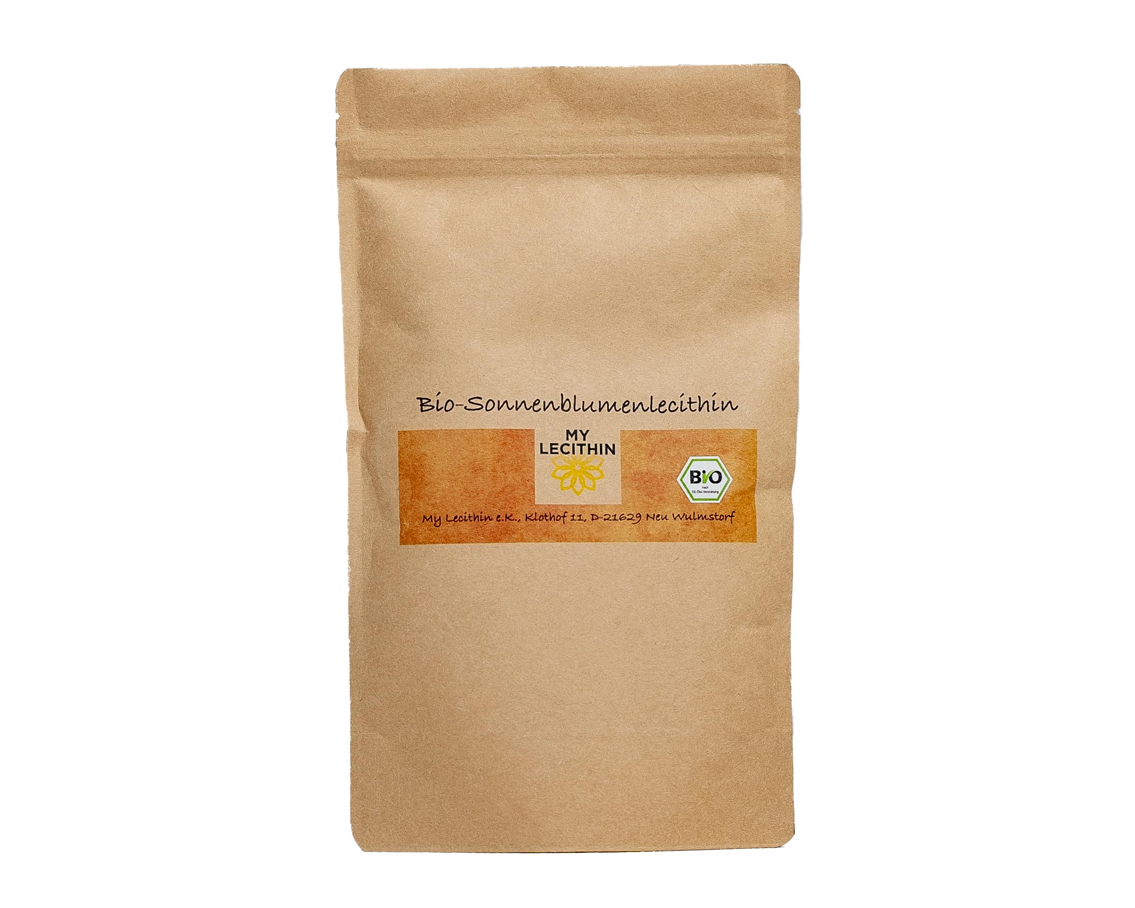 250 g de polvo de lecitina de girasol orgánico, sin alérgenos ni OGM