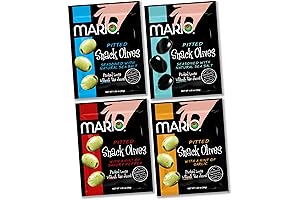 Mario Camacho Foods Pitted Snack Olives Variety Pack
