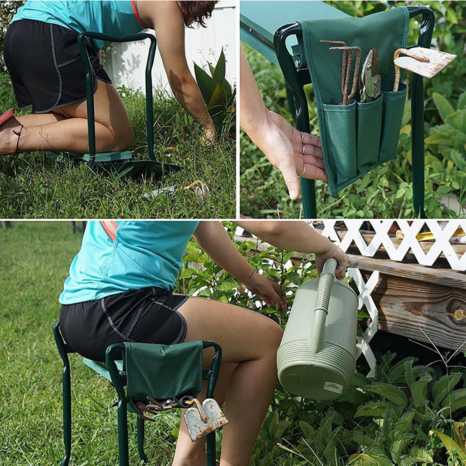 Rodillera y Asiento de jardín Resistentes, Almohadillas for Trabajar Rodillas, for arrodillarse Sentarse, for prevenir el Dolor Espalda