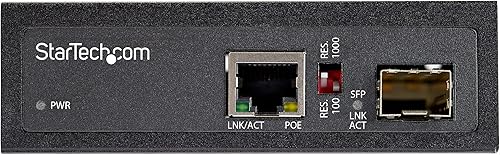 Miniatura 3 de StarTech.com PoE+ - Convertidor de medios industriales de fibra a Ethernet de 60 W, SFP a RJ45, fibra monomodomultimodo a Ethernet Gigabit de cobre,