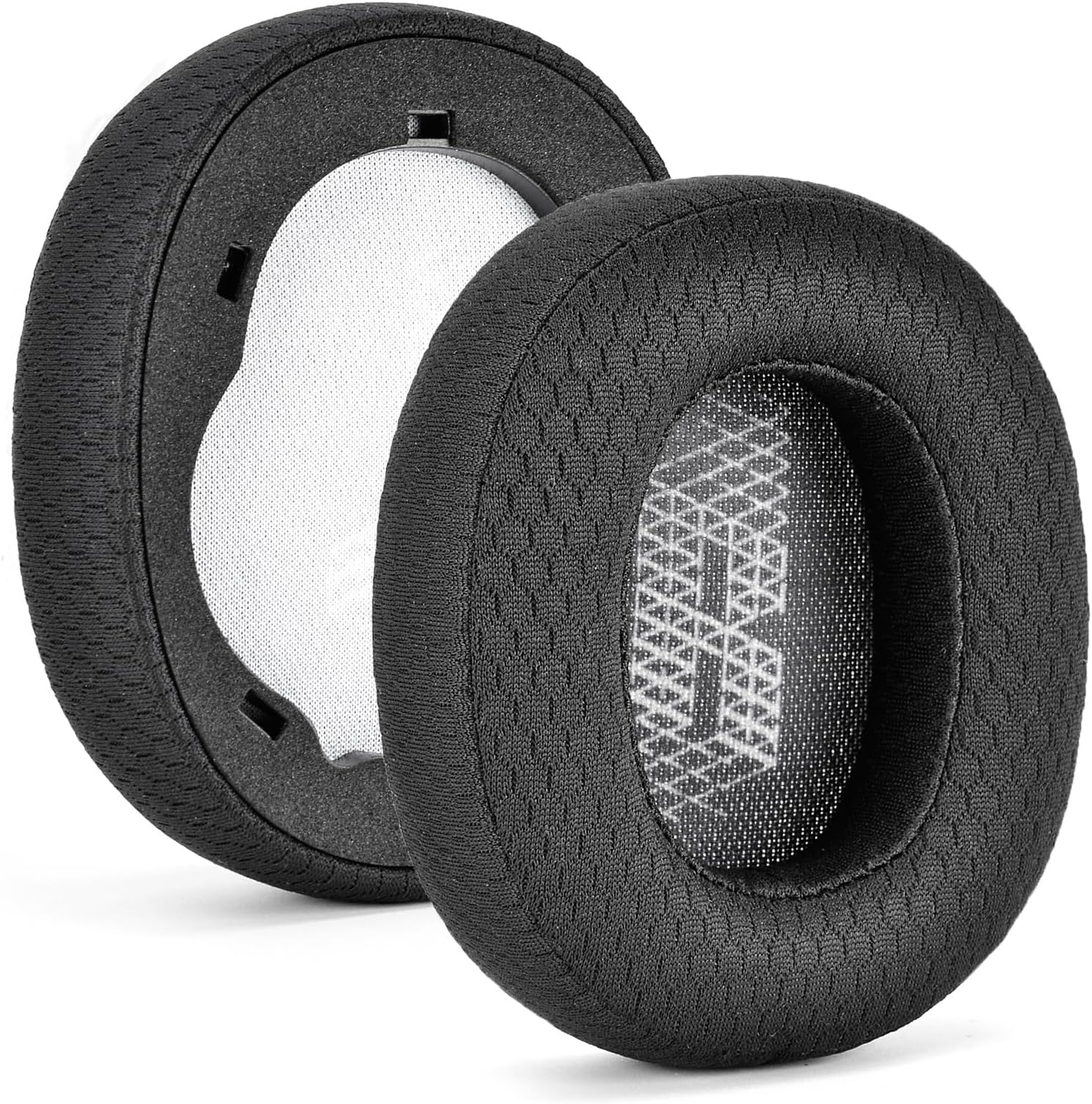 𝓙𝓑𝓛 E65BTNC Earpads, Replacement Ear Pads Cushion for 𝓙𝓑𝓛 E65BTNC Duet NC LIVE650 660 BTNC Over-Ear Headphones, 𝓙𝓑𝓛 E65BTNC Pads (Soccer net Black)