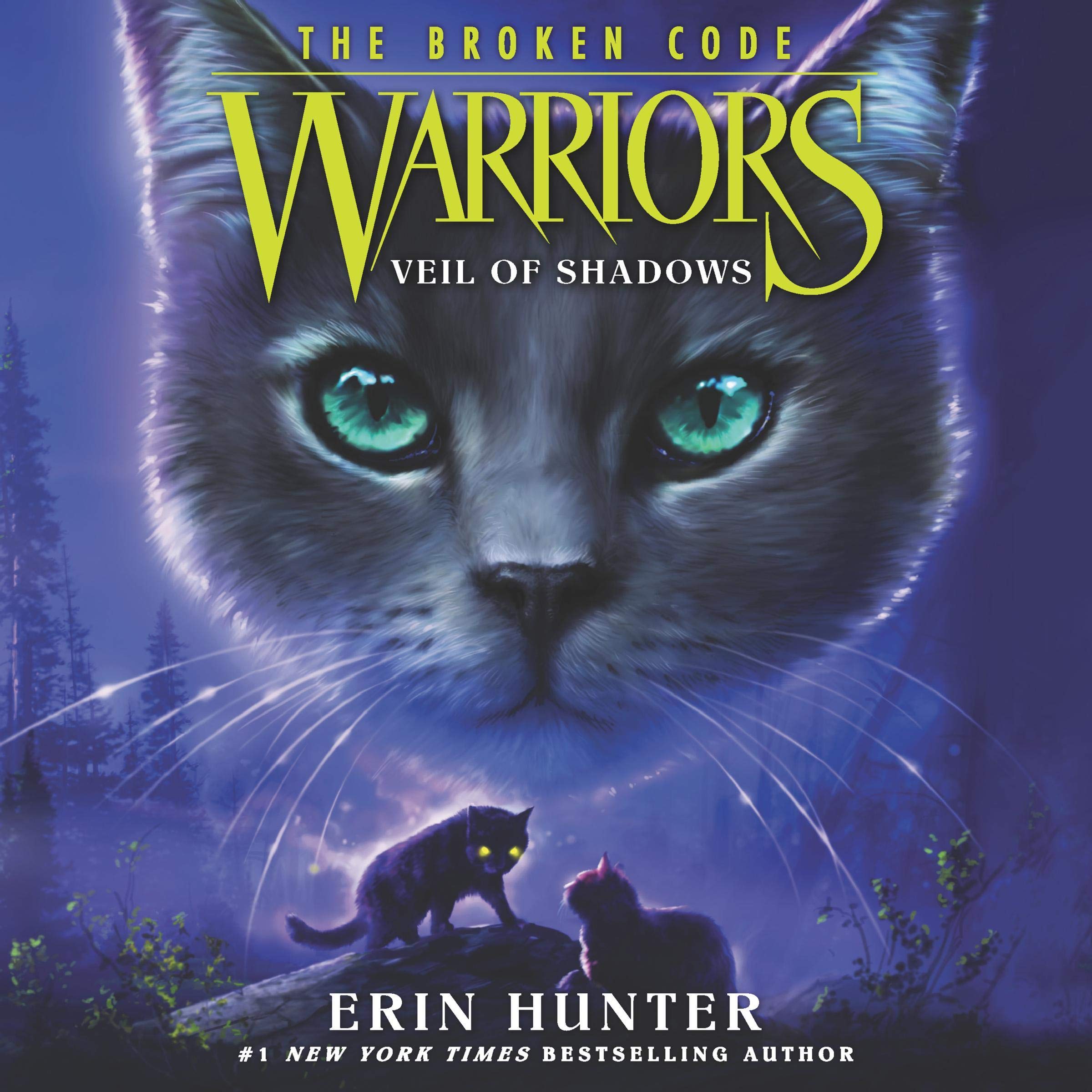 Cover art for Warriors: The Broken Code #3: Veil of Shadows