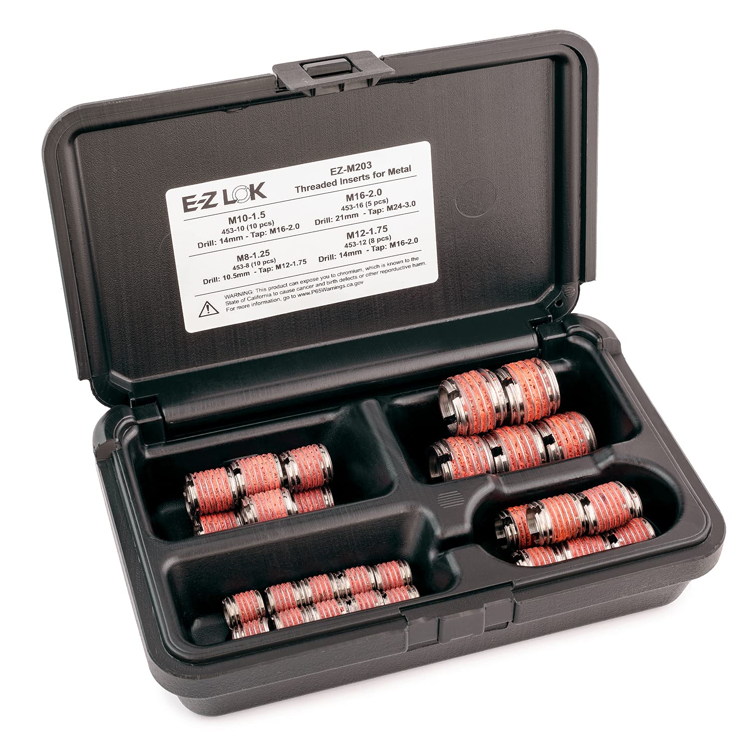E-Z LOK Thread Inserts - Metal Repair Kit -2 E-Z LOK Thread Inserts - Metal Repair Kit -2