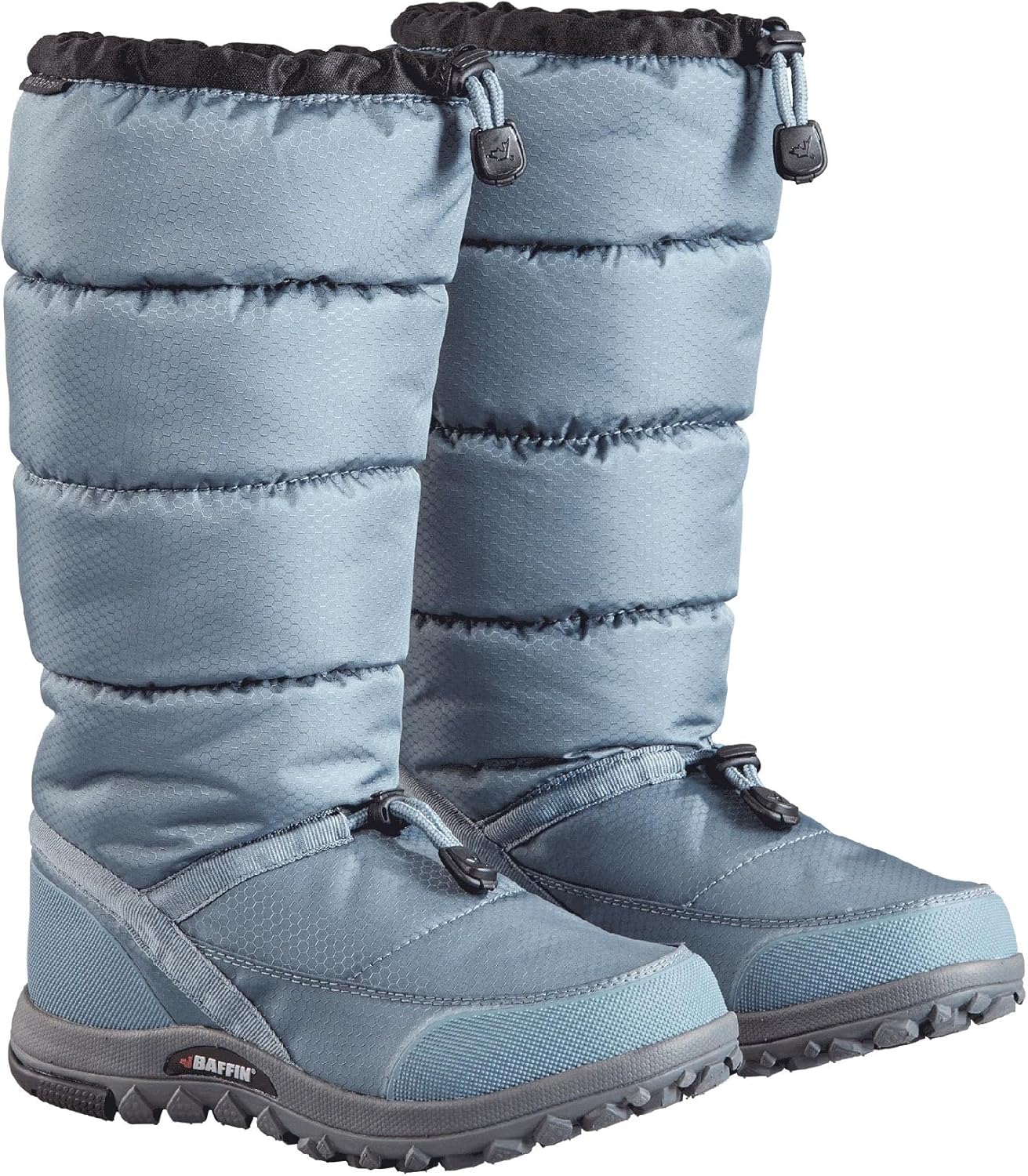 Baffin Women's CLOUD Tall Waterproof Insulated Lightweight Tundra-Rated Slip-Resistant Cold Weather Winter Snow Boots, Stormy, 8