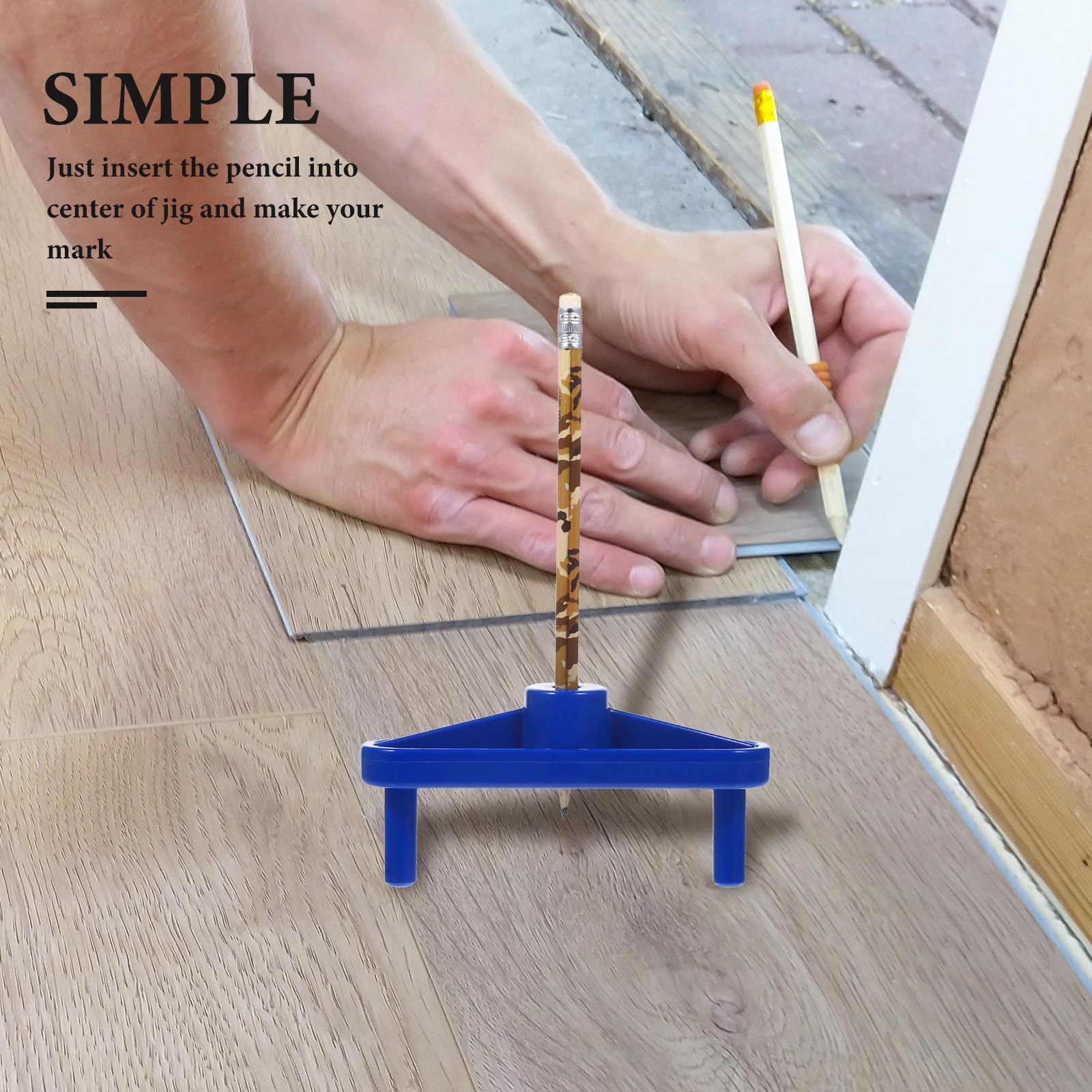 Uonlytech Center Scribe Blue Abs Plastic for Woodworking — Amazon image 8