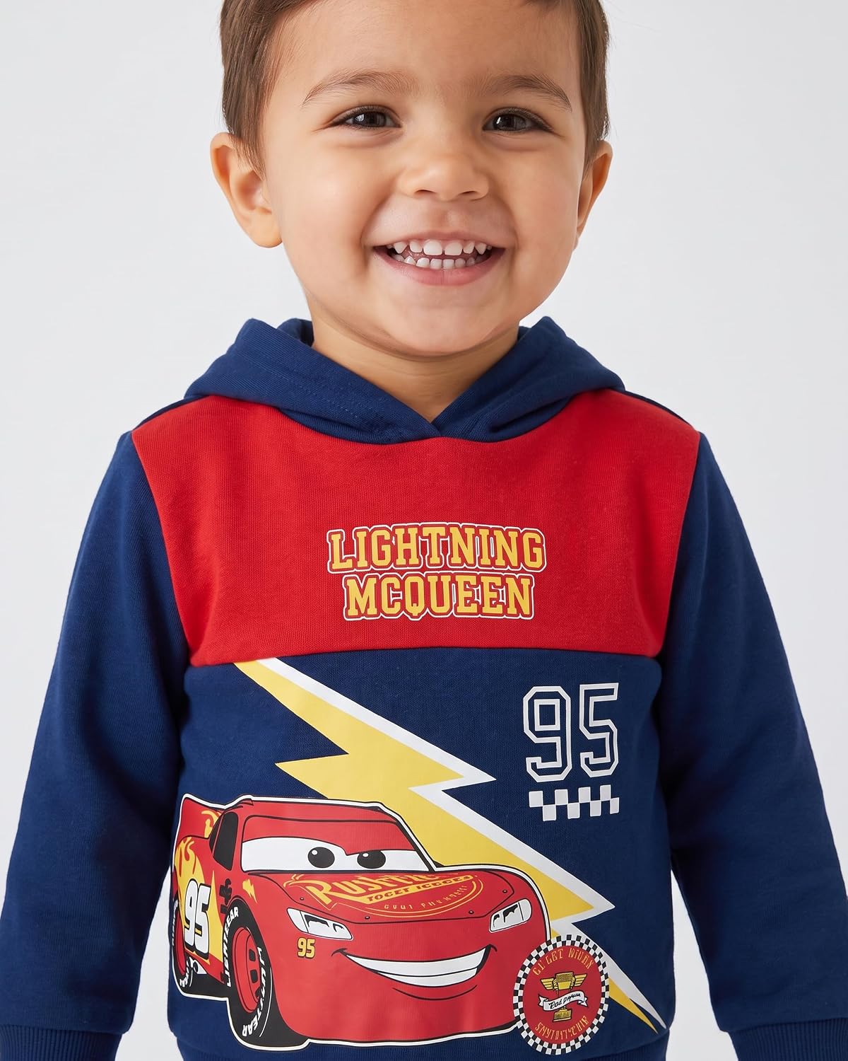 Disney Boys Pixar Cars Lightning McQueen Fleece Pullover