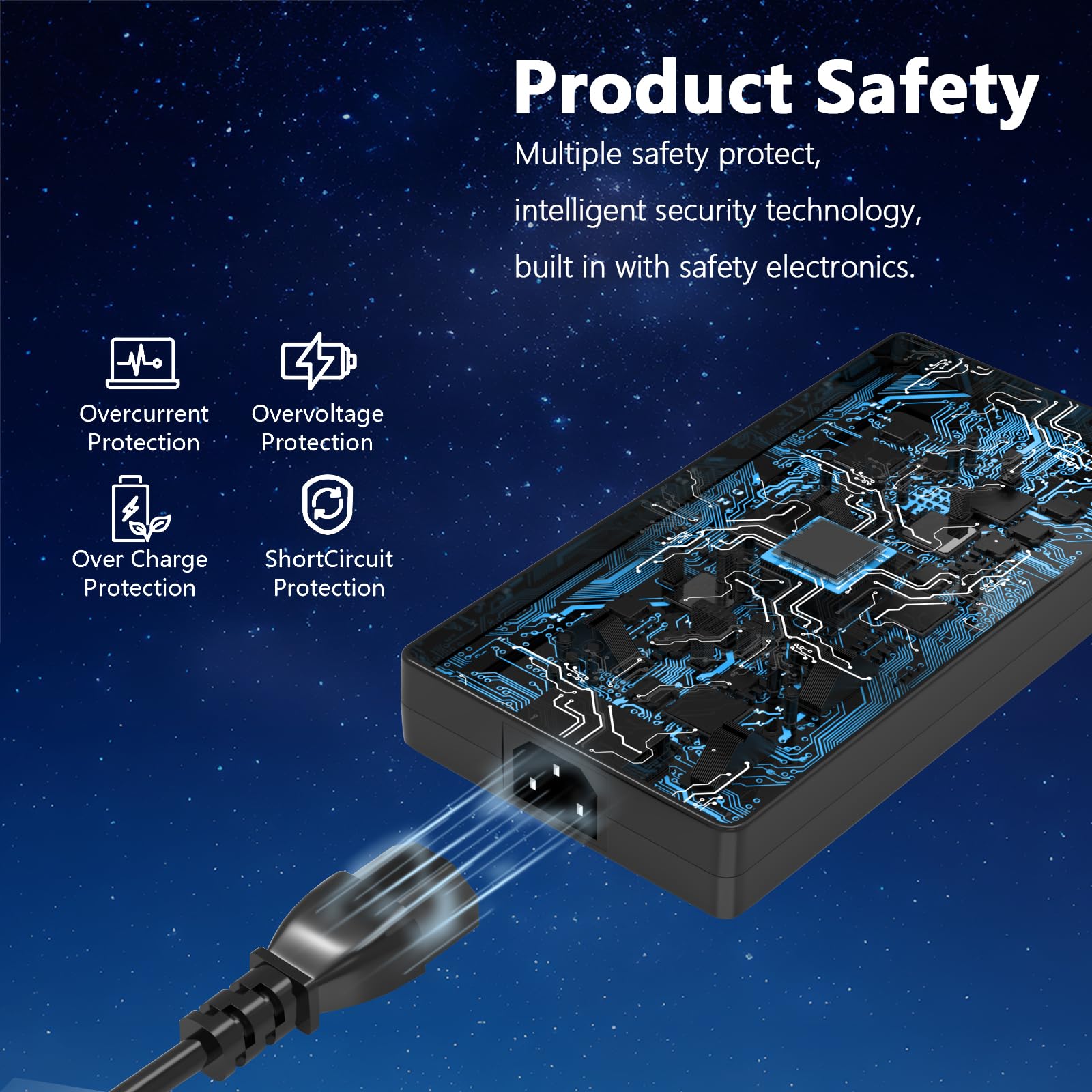 240W 230W Laptop Netzteil für Msi Stealth A16 17 AI+ GS77 Studio Ladegerät | für Mercedes Creator Pro Z16 Z16HX Z17 Z17HX A16 AI+ Studio GP66 GP76 Leopard/Vector GP77 GE66 Raider Alpha 17 WE76 Ladekabel