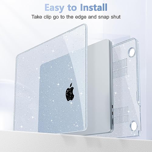 Miniatura 9 de May Chen Funda compatible con M4 MacBook Air de 15 pulgadas 2025 2024 2023 A3241 A3114 M3 A2941 M2 con pantalla Retina líquida y Touch ID, carcasa