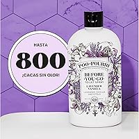 Vista 9 de Poo-Pourri Before-You-Go - Recarga de aerosol para inodoro, lavanda y vainilla, 16 onzas líquidas, hasta 800 usos, desodorante para baño con aceites