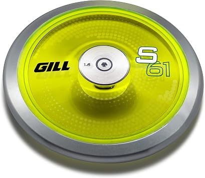 قرص Gill Athletics S6 Spin لتتبع معدات تدريب القرص
