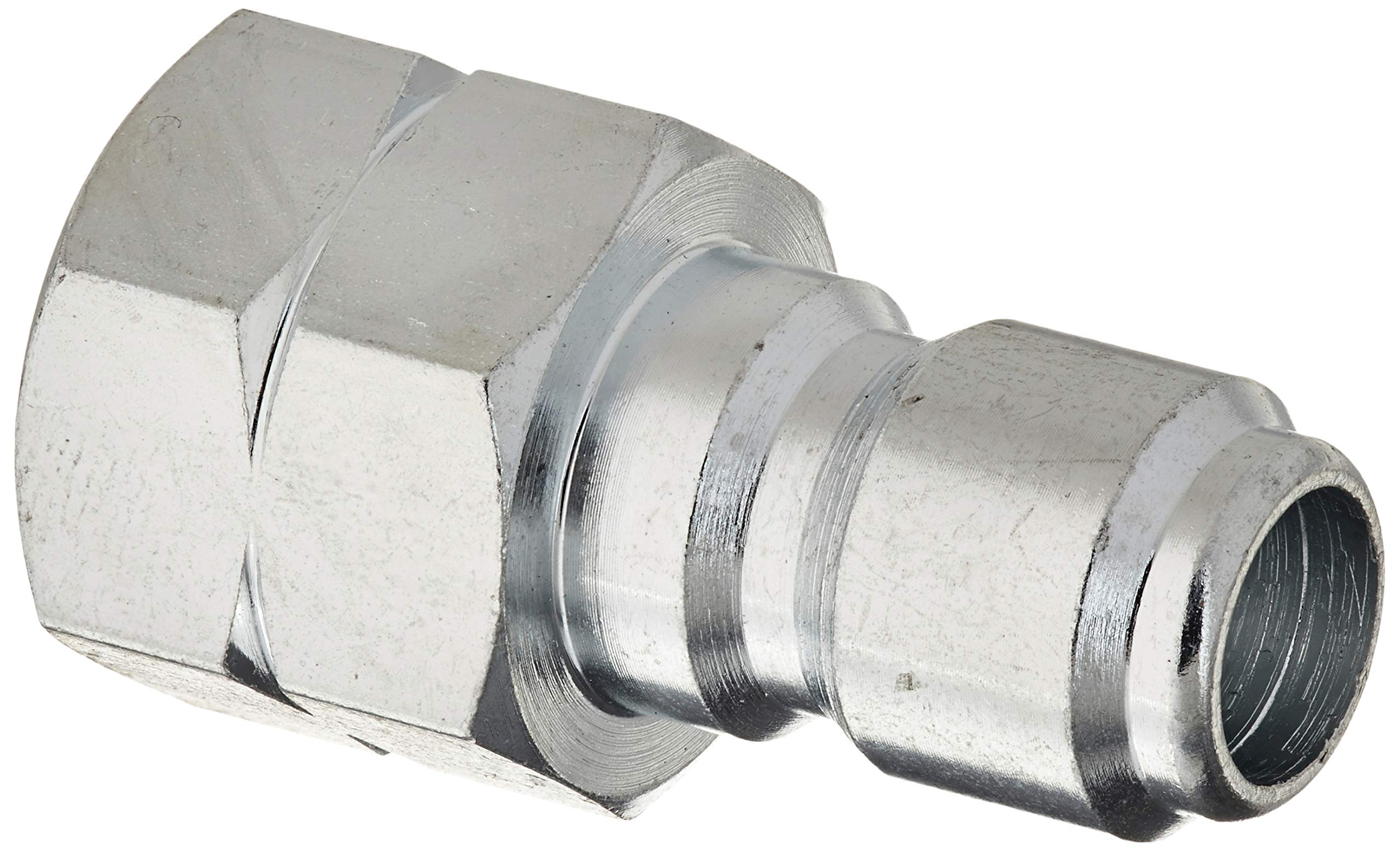 Mi T M AW-0017-0006 3/8M x 3/8 FPT QC Plug, Silver