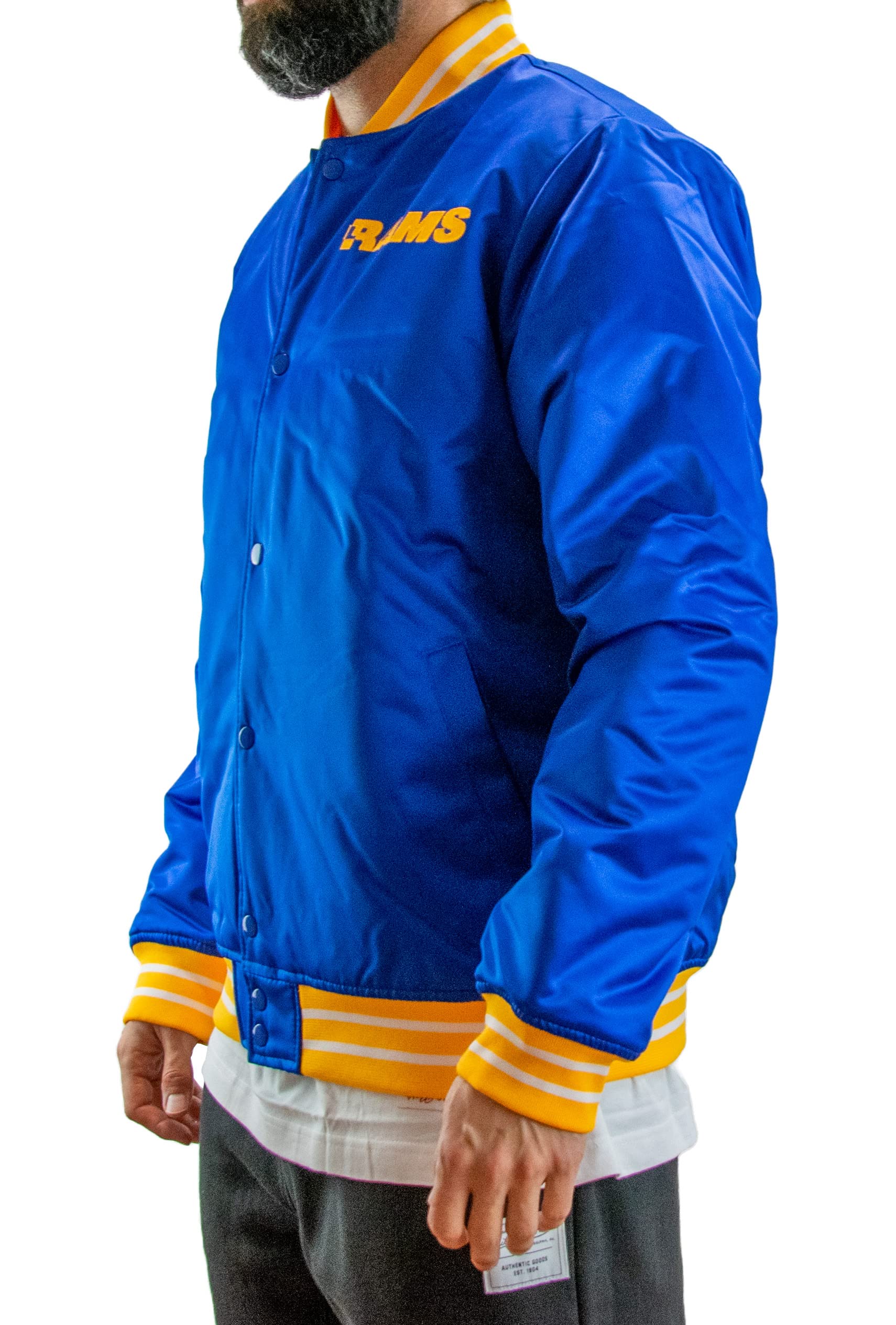 Mitchell & Ness Chaqueta de sat?n pesada de la NFL