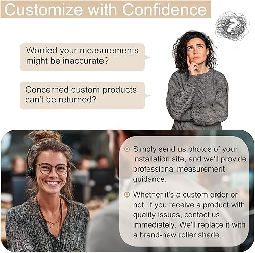 Miniatura 4 de Persianas enrollables opacas para ventanas, persianas enrollables inalámbricas, tela con aislamiento térmico, protección UV, persianas de ventana