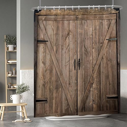 Miniatura 136 de Baocicoo - Cortina de ducha de abeja de miel, diseño de abeja de caricaturas, pista voladora, rústica, floral, para baño, decoración de bañera