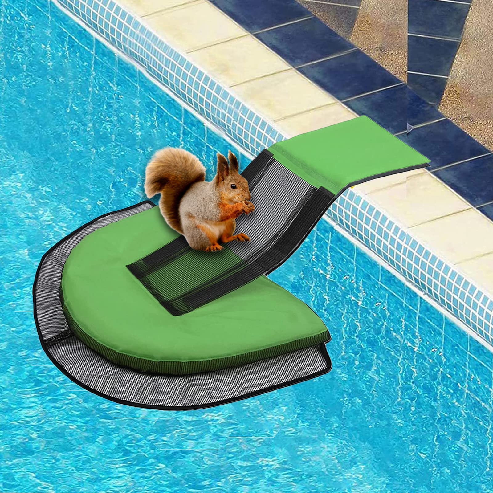 Salva Animales Piscina,rampa De Escape para Alberca,rampa De Escape De Salvación De Animales,Animal Saving Escape Ramp,rampa De Salvamento para Mascotas Pequeñas, Red De Seguridad Portátil