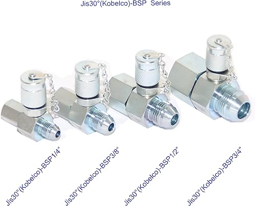 Miniatura 2 de XZT Kobe 4PACK Kit de acoplamiento para excavadora de maquinaria de construcción de excavadoras