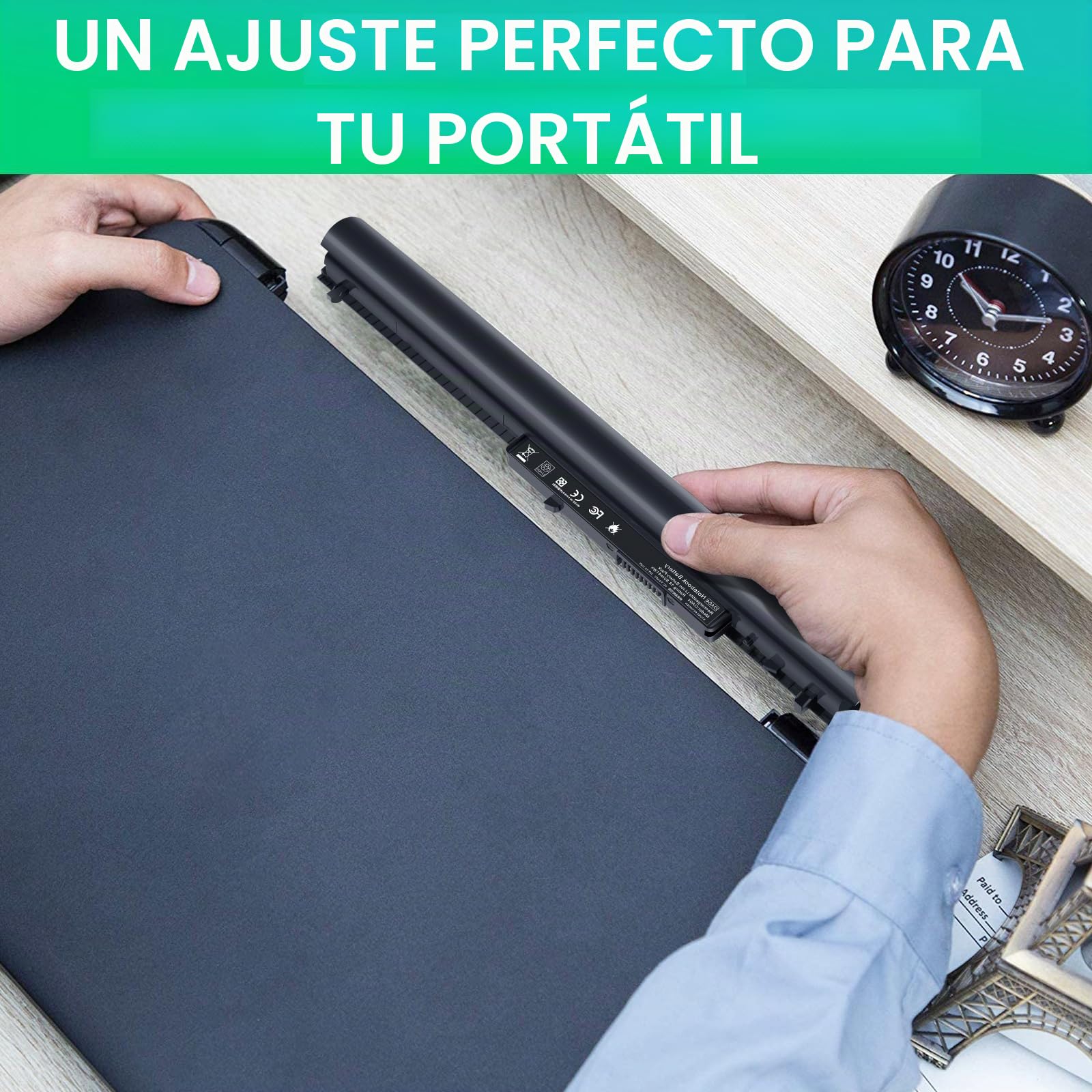 ASUNCELL 14.8V/41Wh OA04 Batería de Ordenador portátil para HP 240 G2 G3 245 G2 G3 246 G2 G3 250 G2 G3 255 G2 G3 256 G2 G3 CQ14 CQ15, HP Pavilion 14 15 Series, HP Compaq Presario 15-h000 15-S000