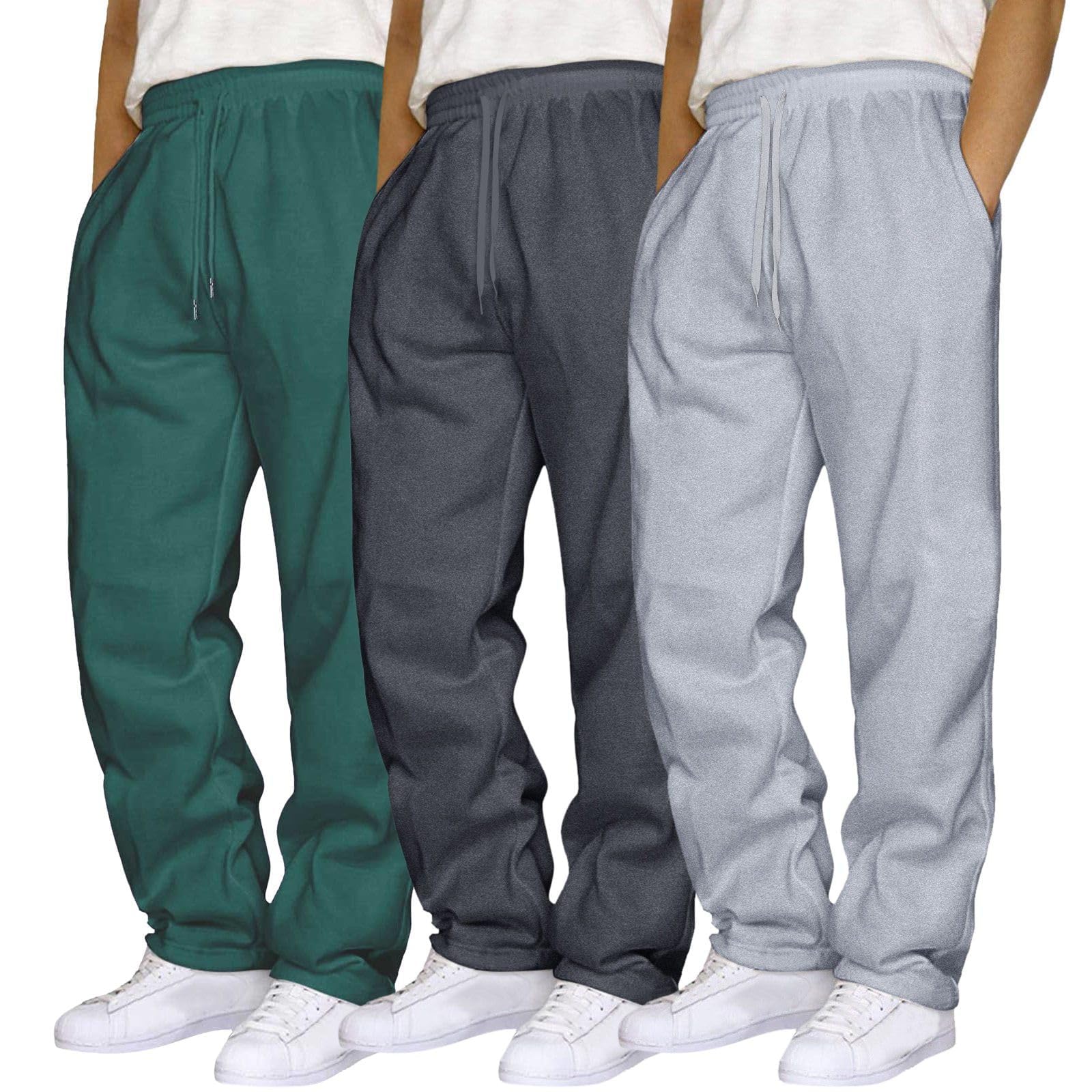 Genérico Pantalón Deportivo Hombre Pantalones Deportivos Hombres Cintura Elástica con Bolsillos Pantalon Deporte Hombre Pantalones De Chándal De Trabajo para Recuperado Jogger con Puños