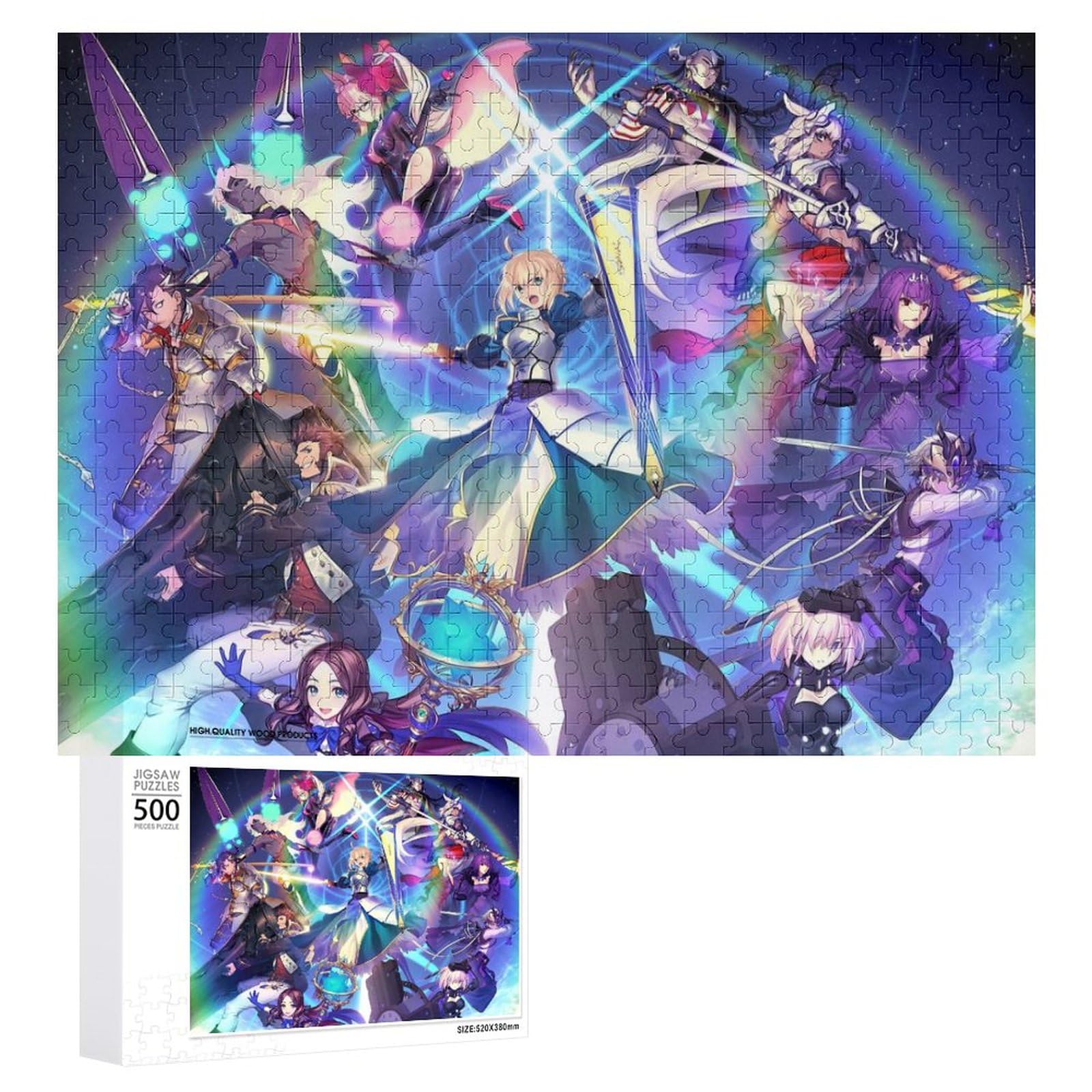 Amazon.co.jp: Fate FGO フェイト パズル かわいい 木製パズル