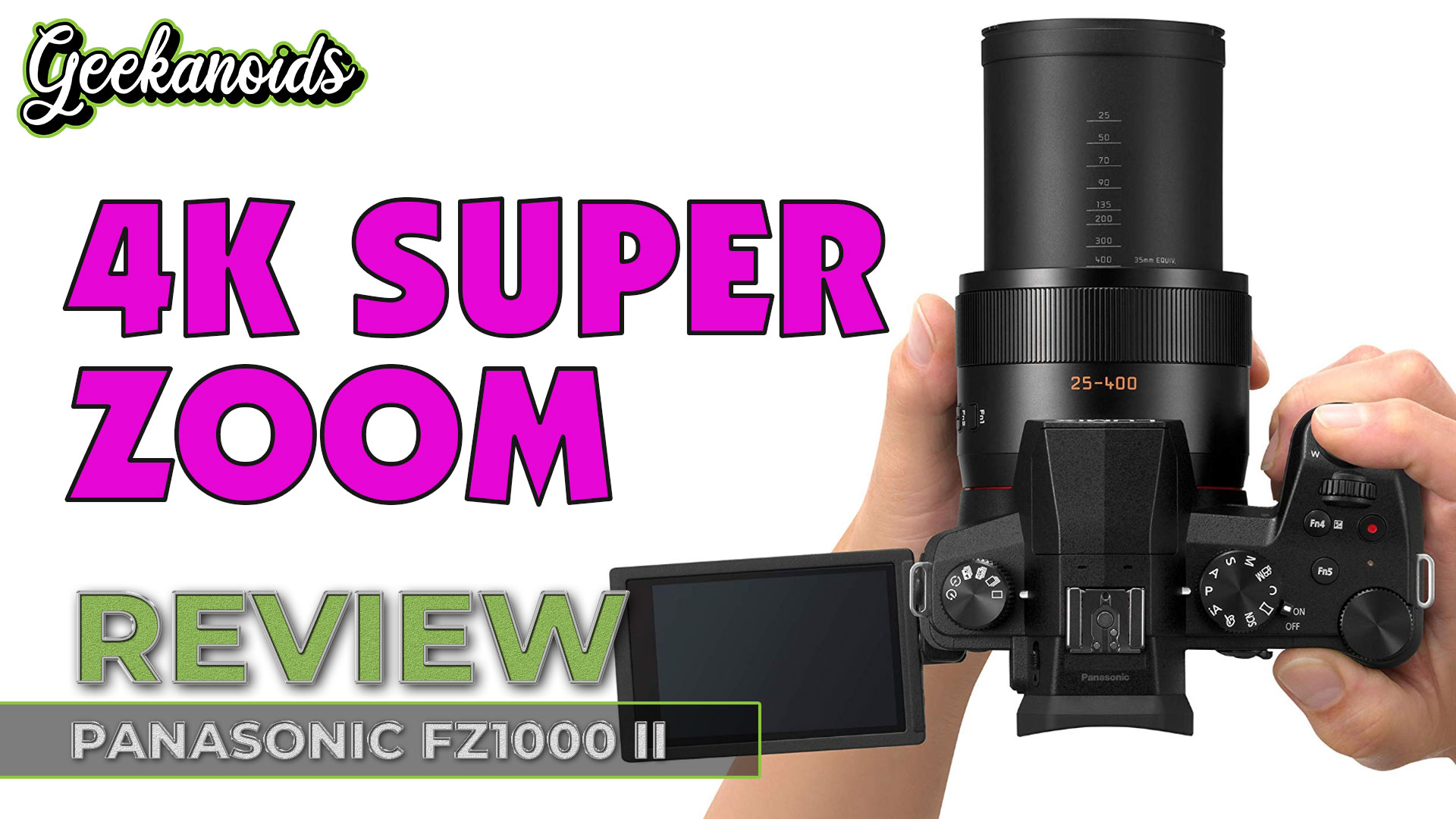 Watch Panasonic Lumix FZ1000 II Review on Amazon Live
